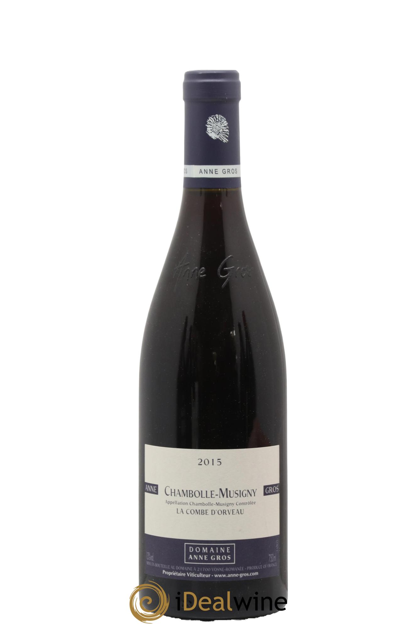 Chambolle-Musigny La Combe d'Orveau Anne Gros 2015 - Lot of 1 bottle - 0