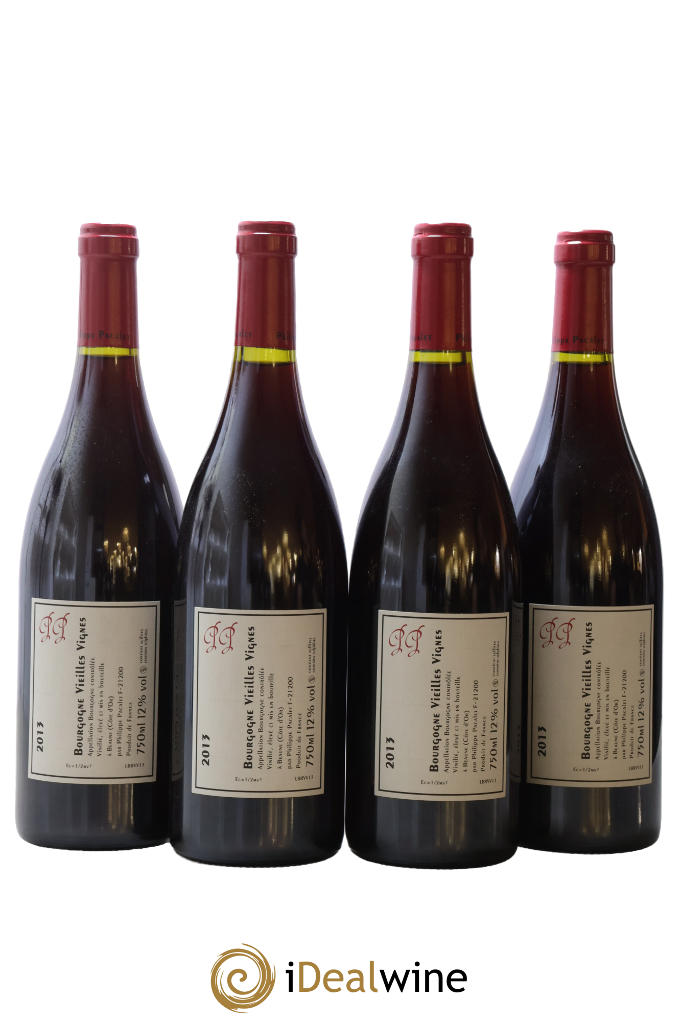 Bourgogne Pinot Noir Vieilles Vignes Philippe Pacalet 2013 - Lot de 4 bouteilles - 1