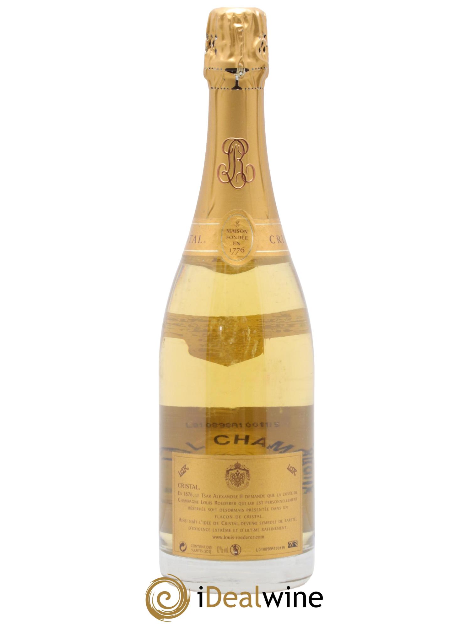 Cristal Louis Roederer 2007 - Lot of 1 bottle - 1