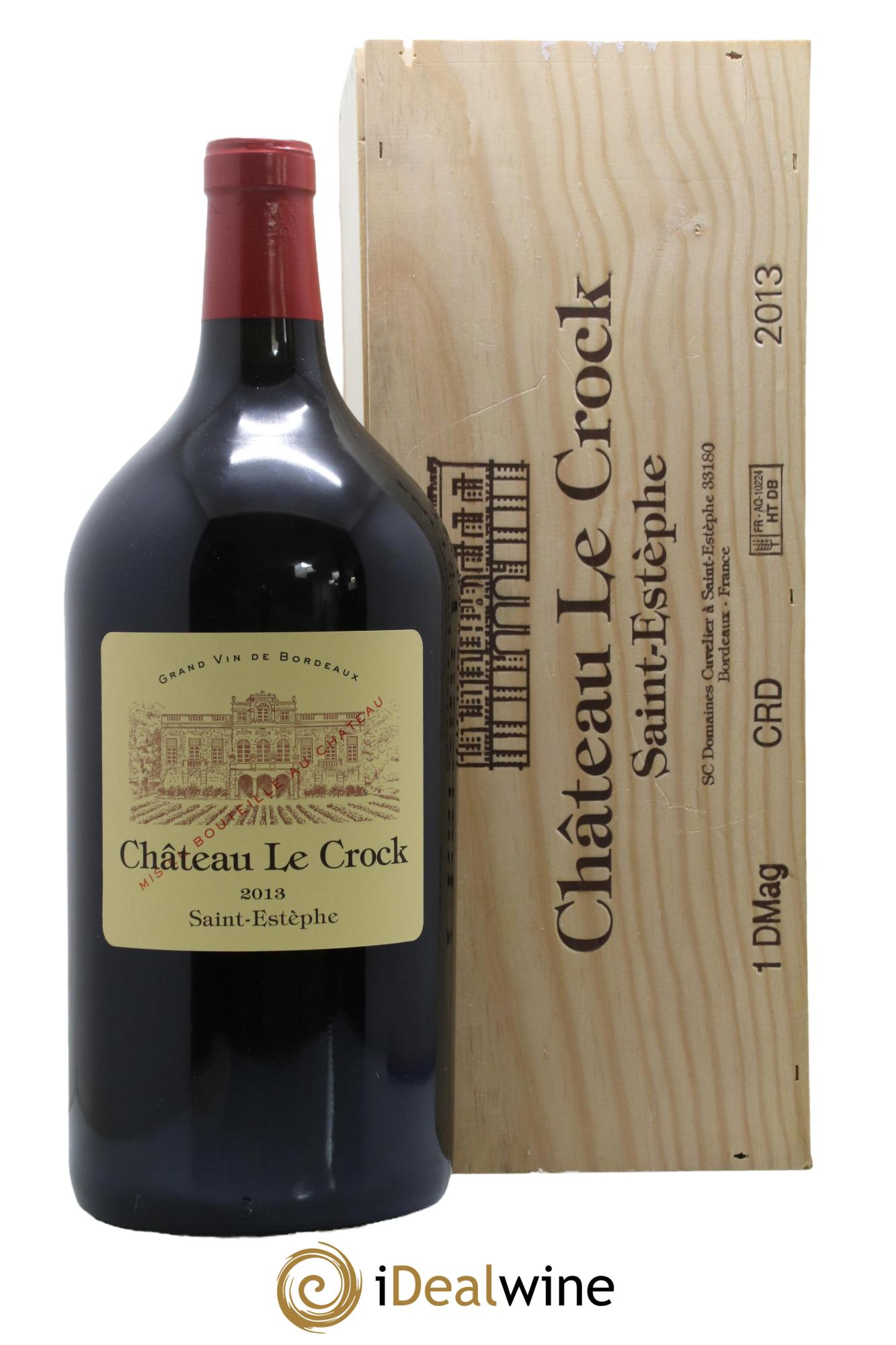 Château le Crock Cru Bourgeois 2013 - Lot de 1 double magnum - 0