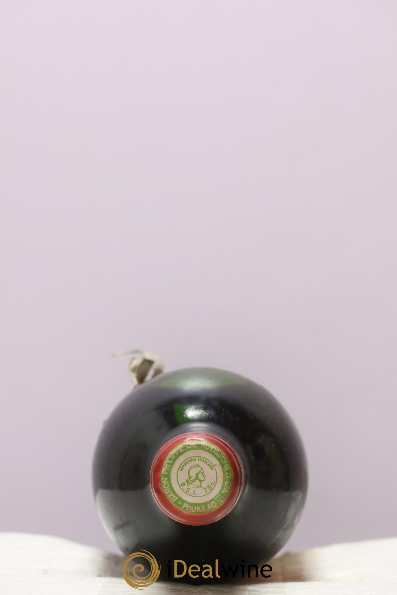 Château Mouton Rothschild 1er Grand Cru Classé 1989 - Posten von 1 Flasche - 2