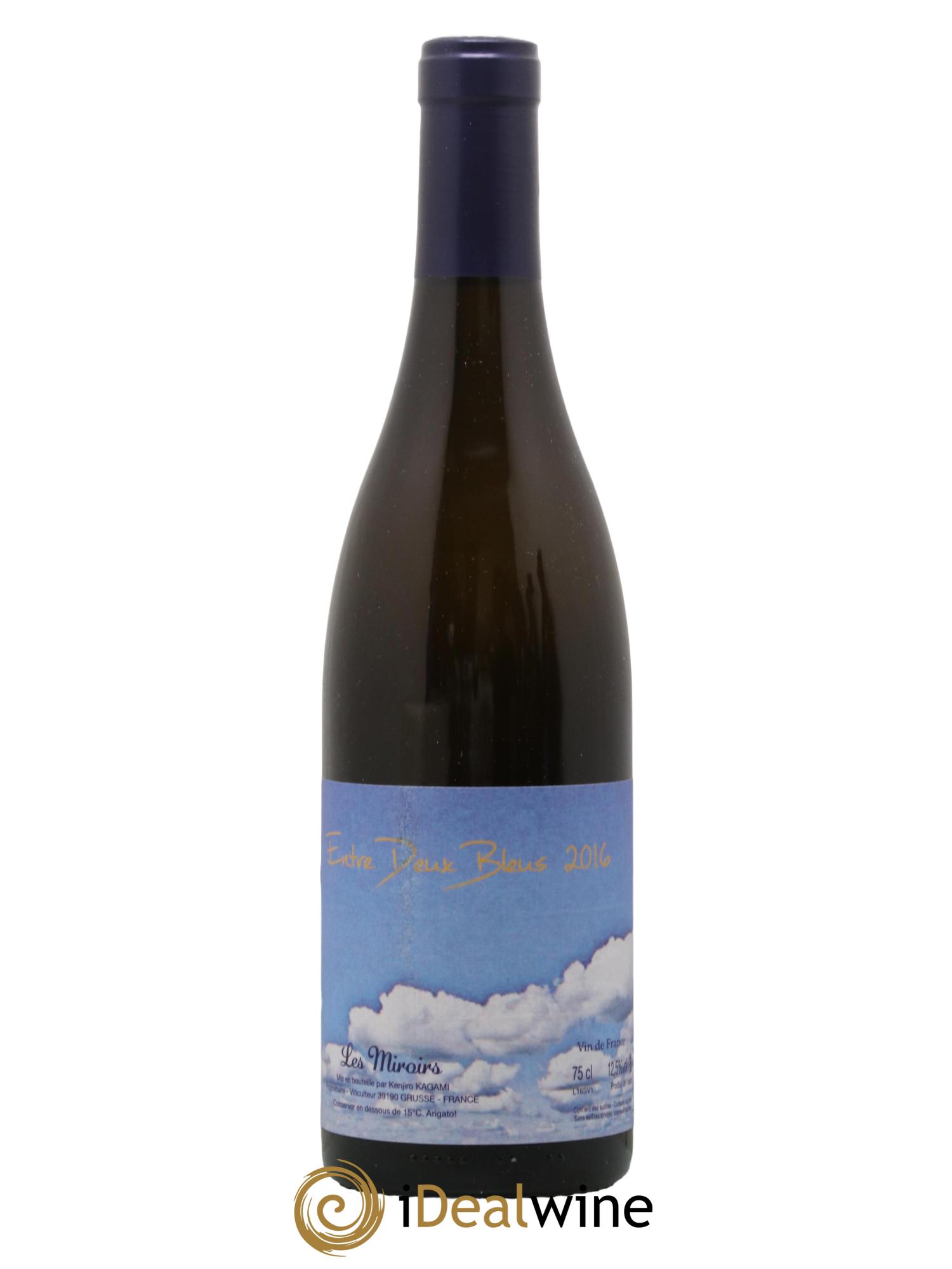 Vin de France Entre Deux Bleus Les saugettes Kenjiro Kagami - Domaine des Miroirs 2016 - Lot de 1 bouteille - 0