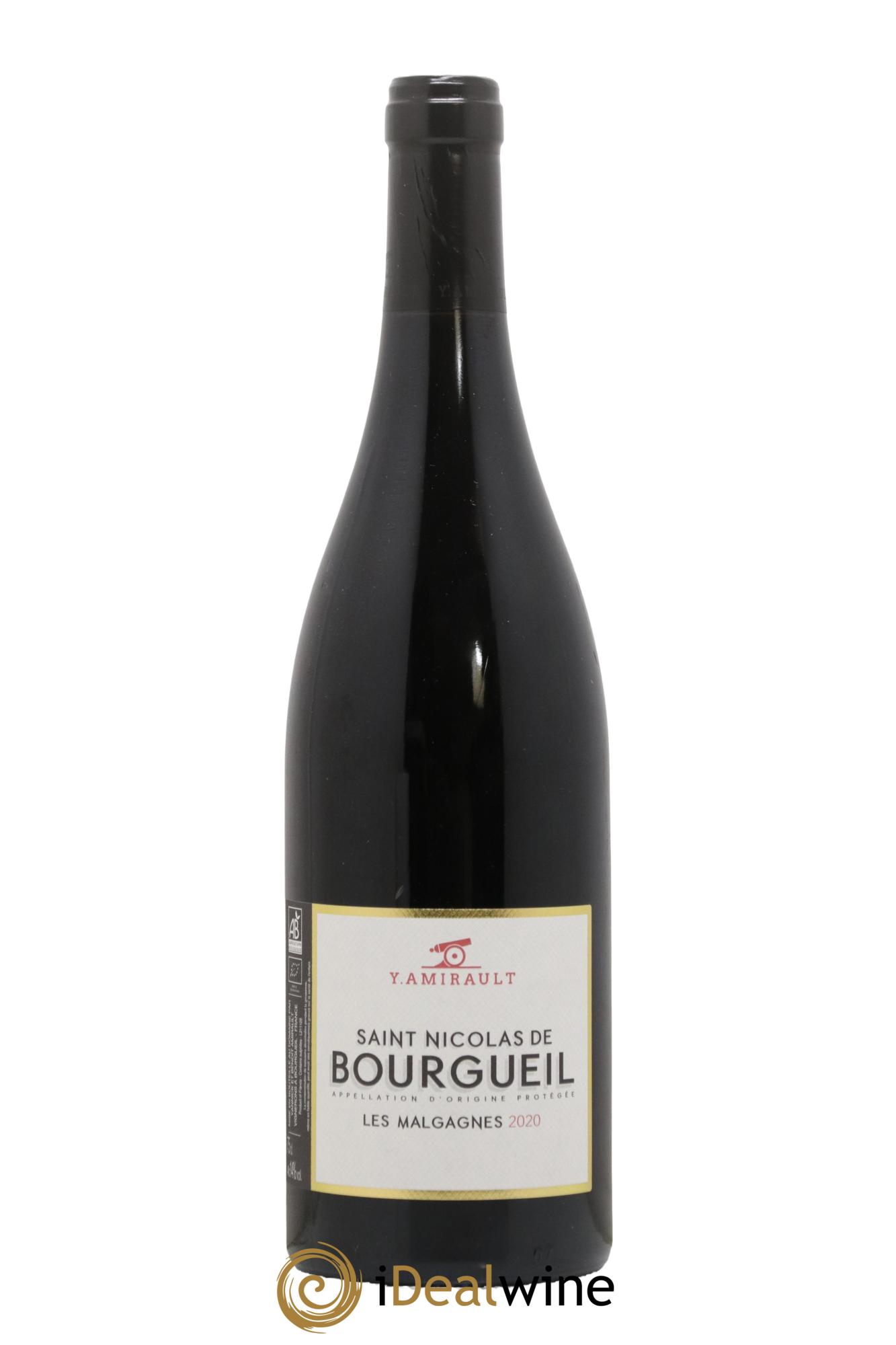 Saint-Nicolas de Bourgueil Les Malgagnes Yannick Amirault (Domaine) 2020 - Lot de 1 bouteille - 0