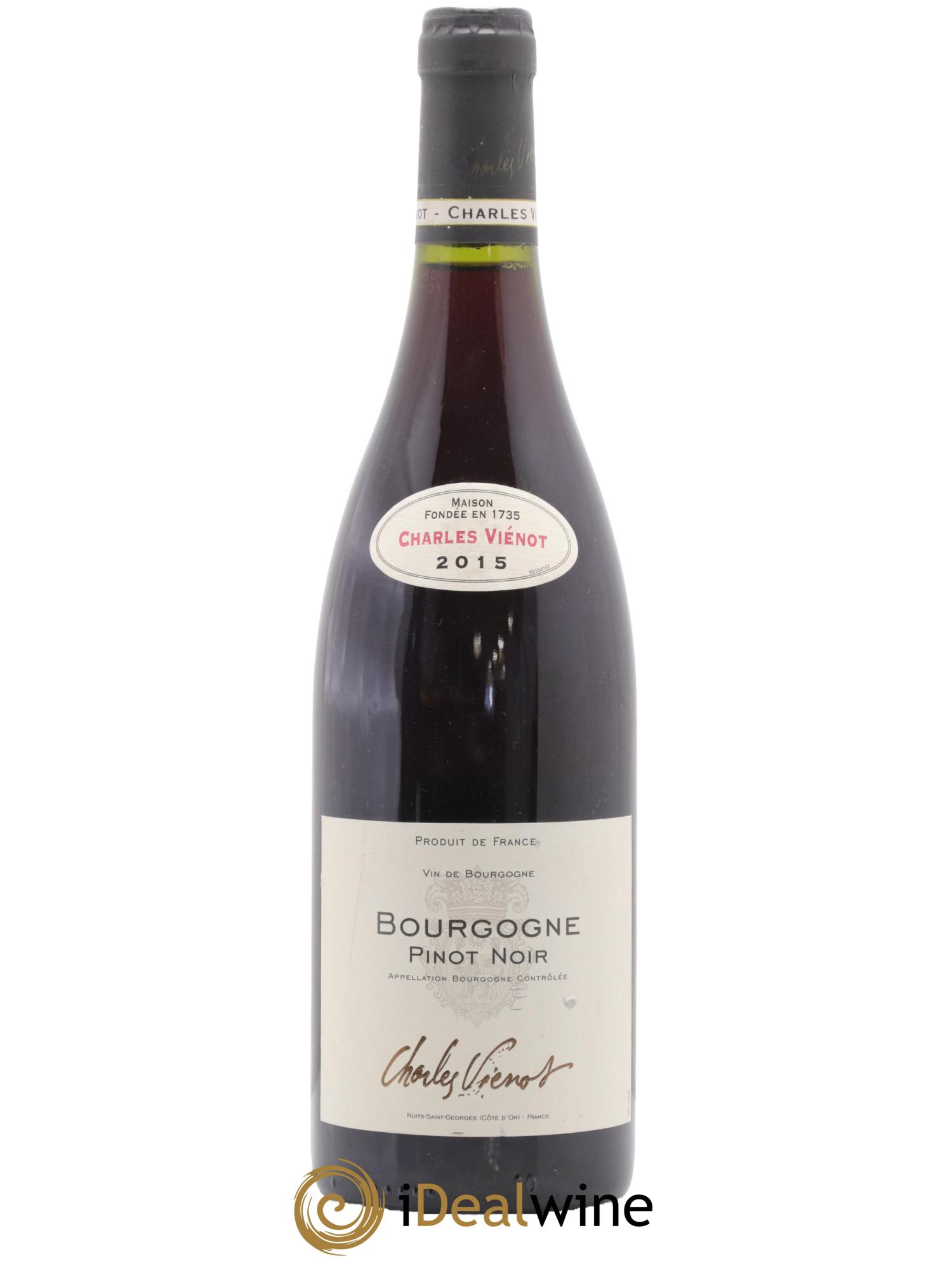 Bourgogne Domaine Charles Viénot 2015 - Lot de 1 bouteille - 0