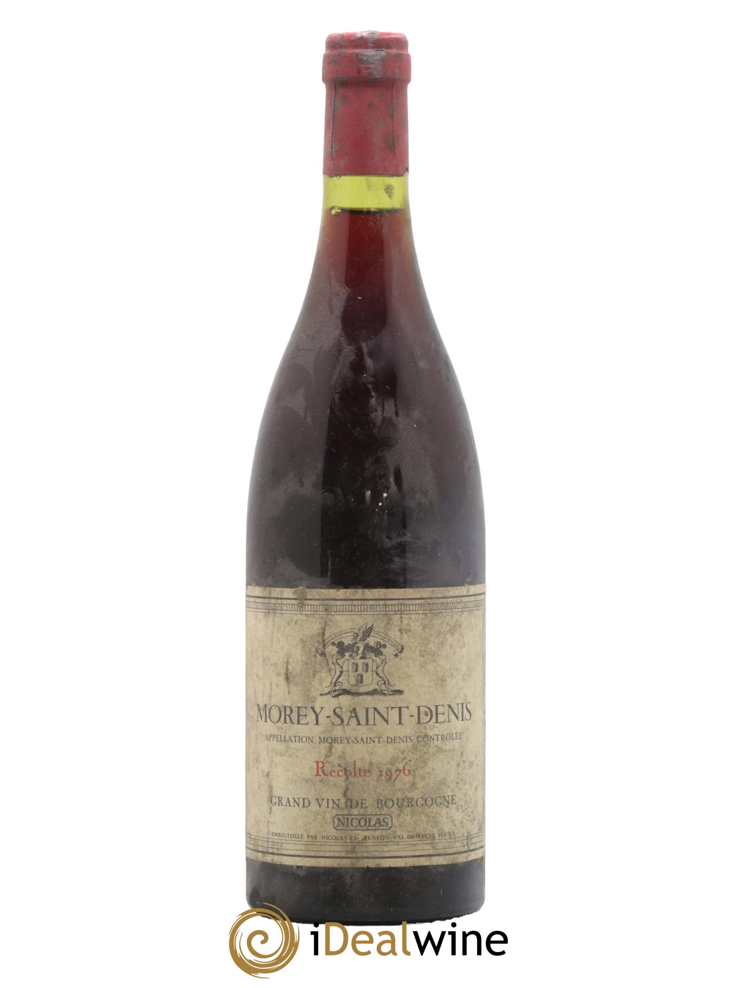 Morey-Saint-Denis Nicolas 1976 - Lot de 1 bouteille - 0
