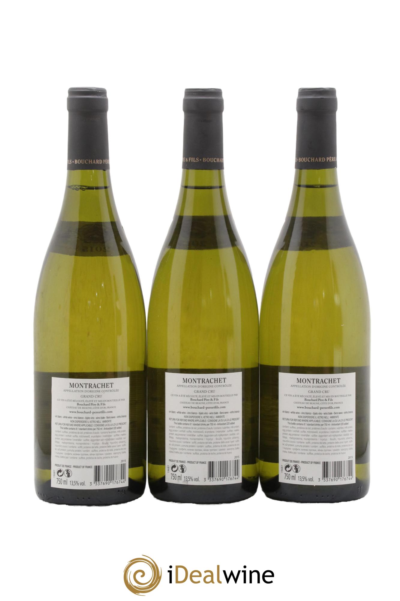 Montrachet Grand Cru Bouchard Père & Fils 2015 - Lot de 6 bouteilles - 4