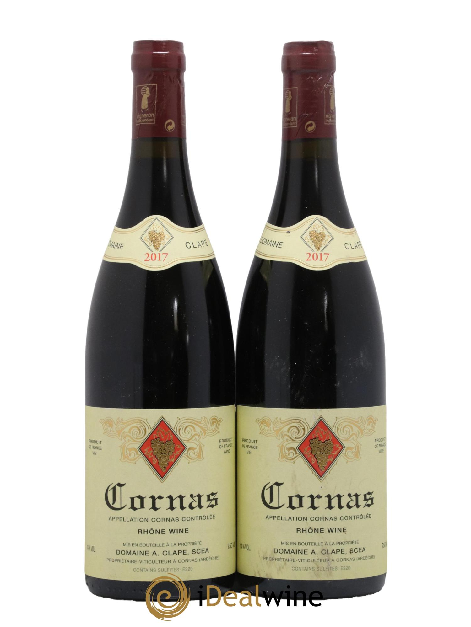 Cornas Auguste Clape 2017 - Lot de 2 bouteilles - 0