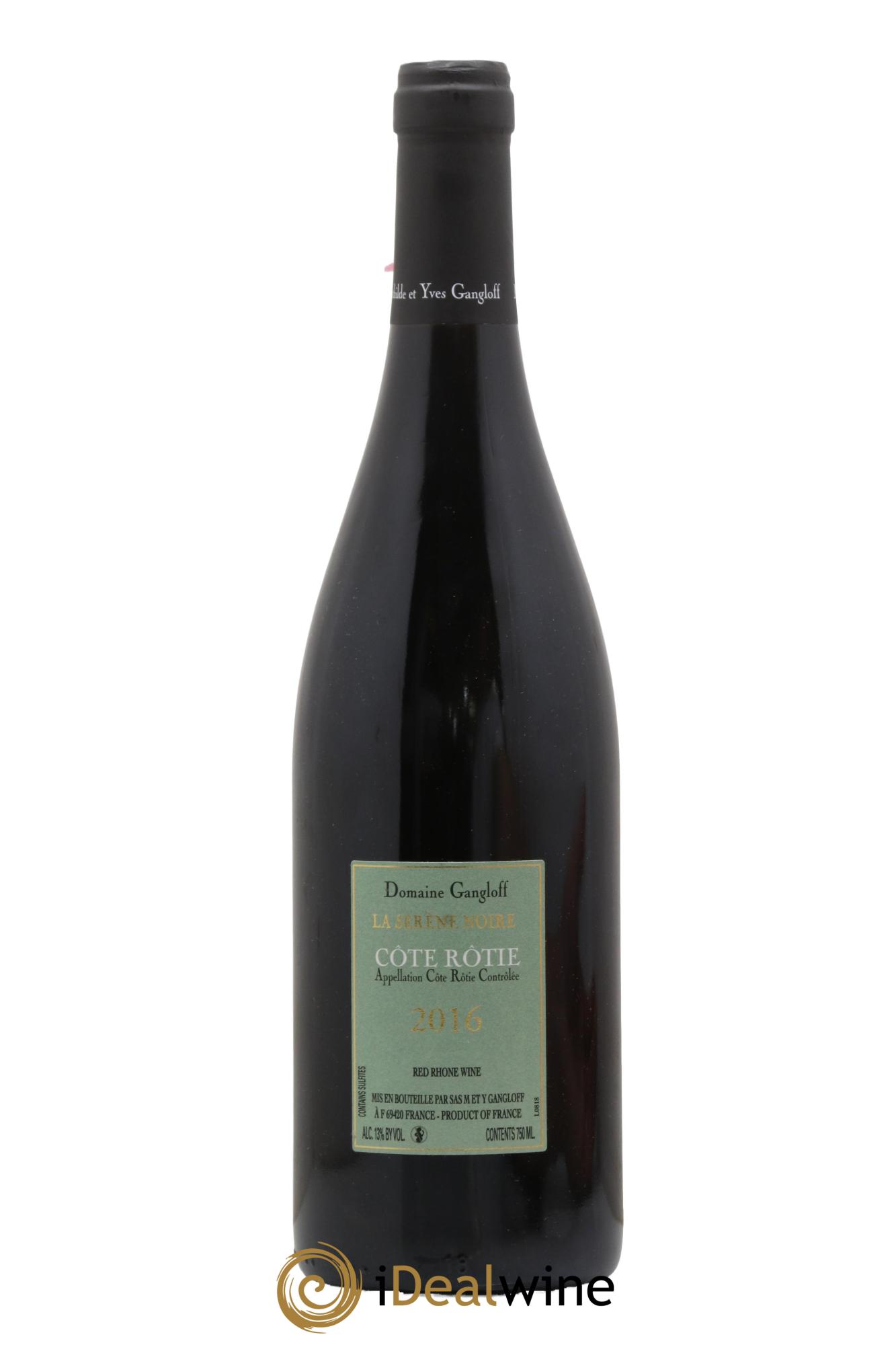 Côte-Rôtie La Sereine Noire Gangloff (Domaine)  2016 - Lotto di 1 bottiglia - 1