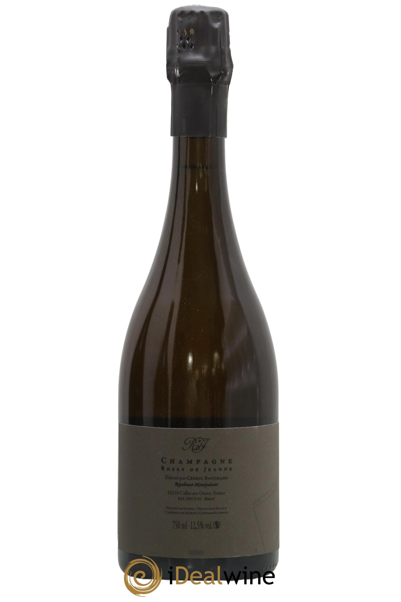 Roses de Jeanne Côte de Val Vilaine Blanc de Noirs Cédric Bouchard 2022 - Lot de 1 bouteille - 1