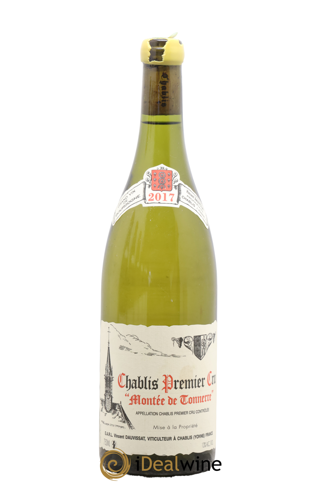Chablis 1er Cru Montée de Tonnerre Vincent Dauvissat (Domaine) 2017 - Posten von 1 Flasche - 0