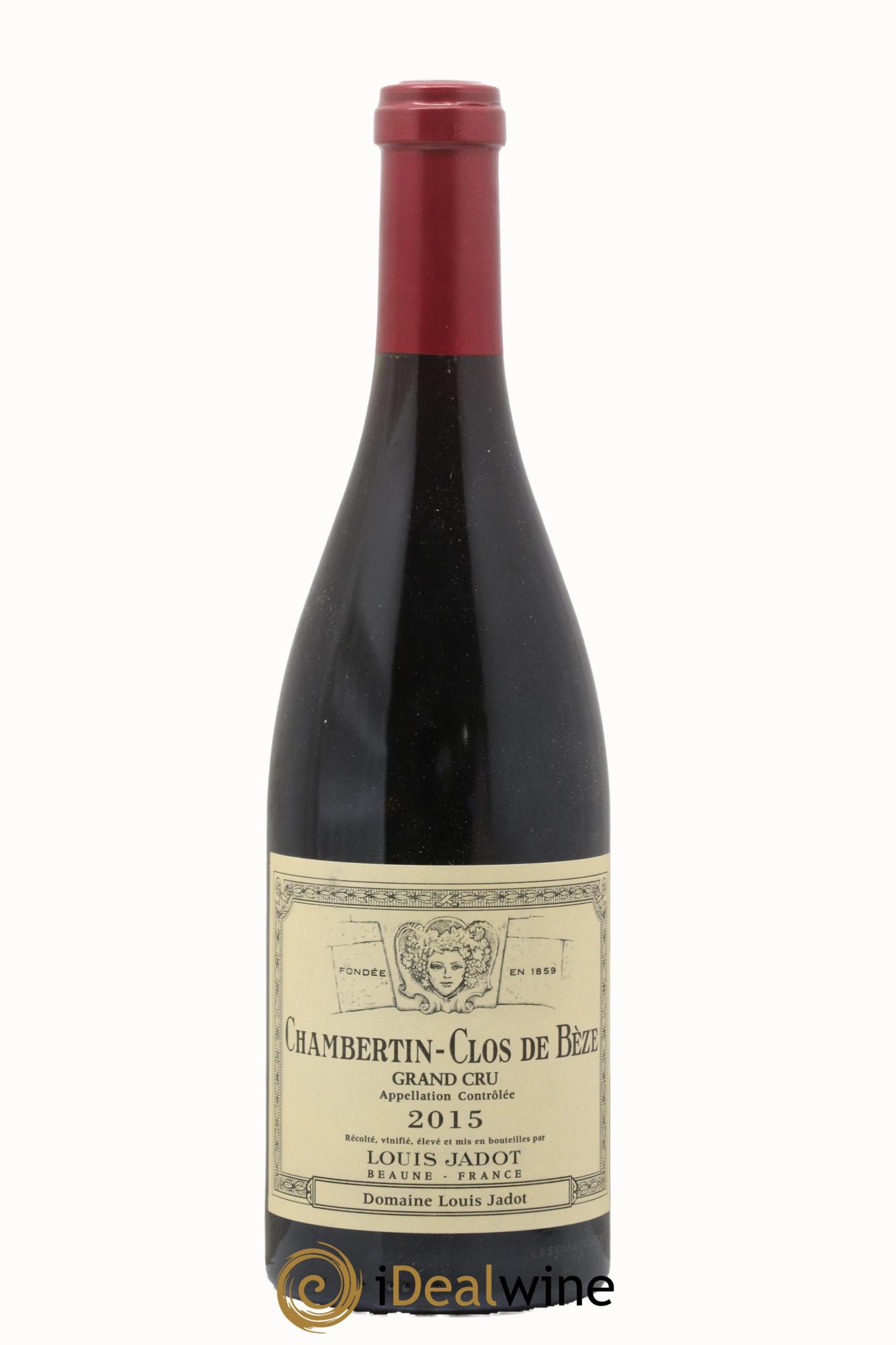 Chambertin Clos de Bèze Grand Cru Domaine Louis Jadot 2015 - Lot de 1 bouteille - 0