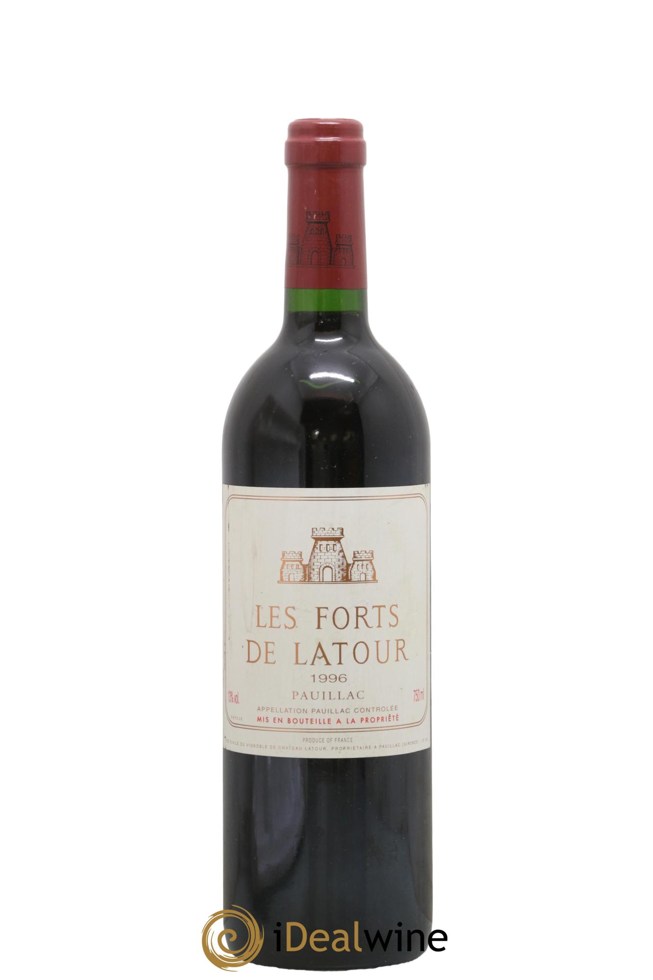 Les Forts de Latour Second Vin 1996 - Lot of 1 bottle - 0