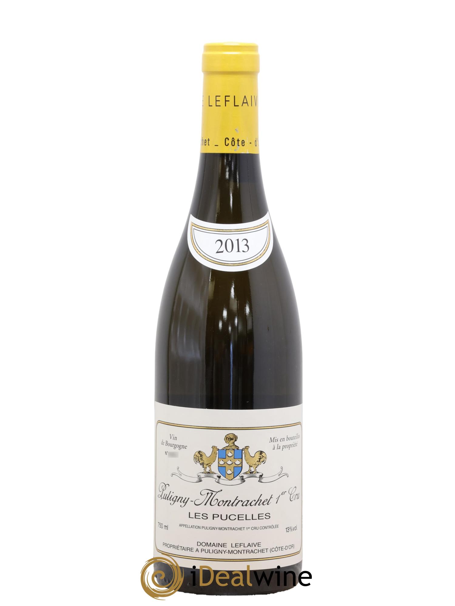 Puligny-Montrachet 1er Cru Les Pucelles Leflaive (Domaine) 2013 - Lot of 1 bottle - 0