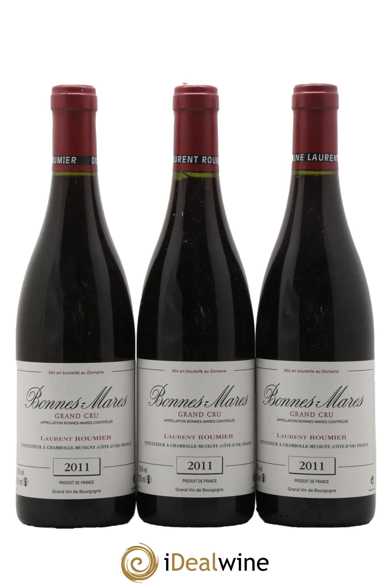 Bonnes-Mares Grand Cru Laurent Roumier 2011 - Lotto di 3 bottiglie - 0