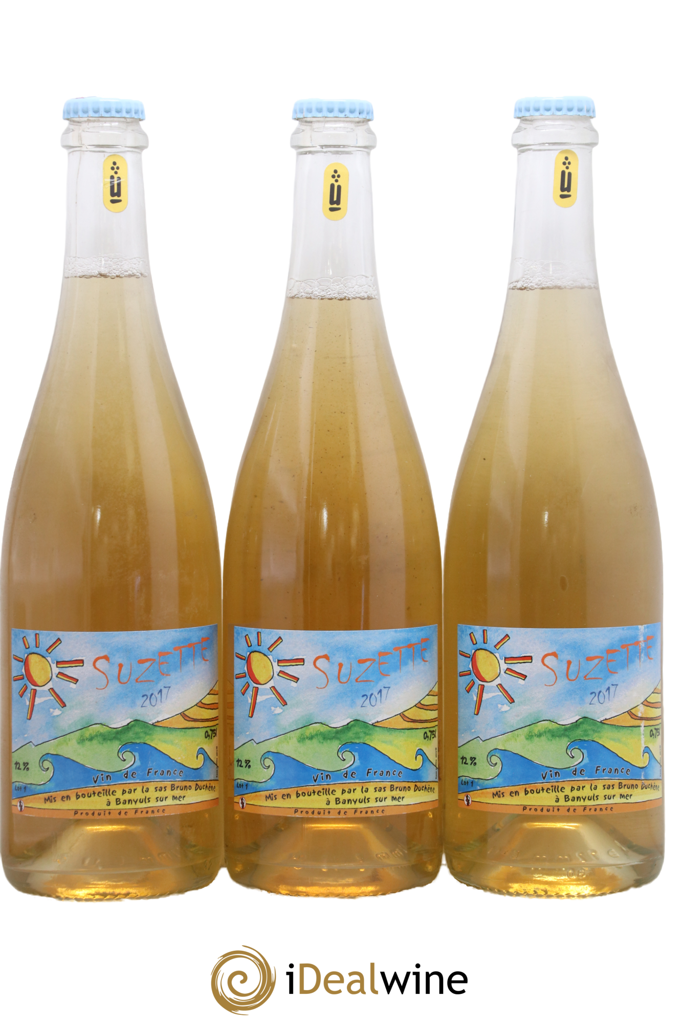 Vin de France Suzette Bruno Duchêne 2017 - Lot of 3 bottles - 0