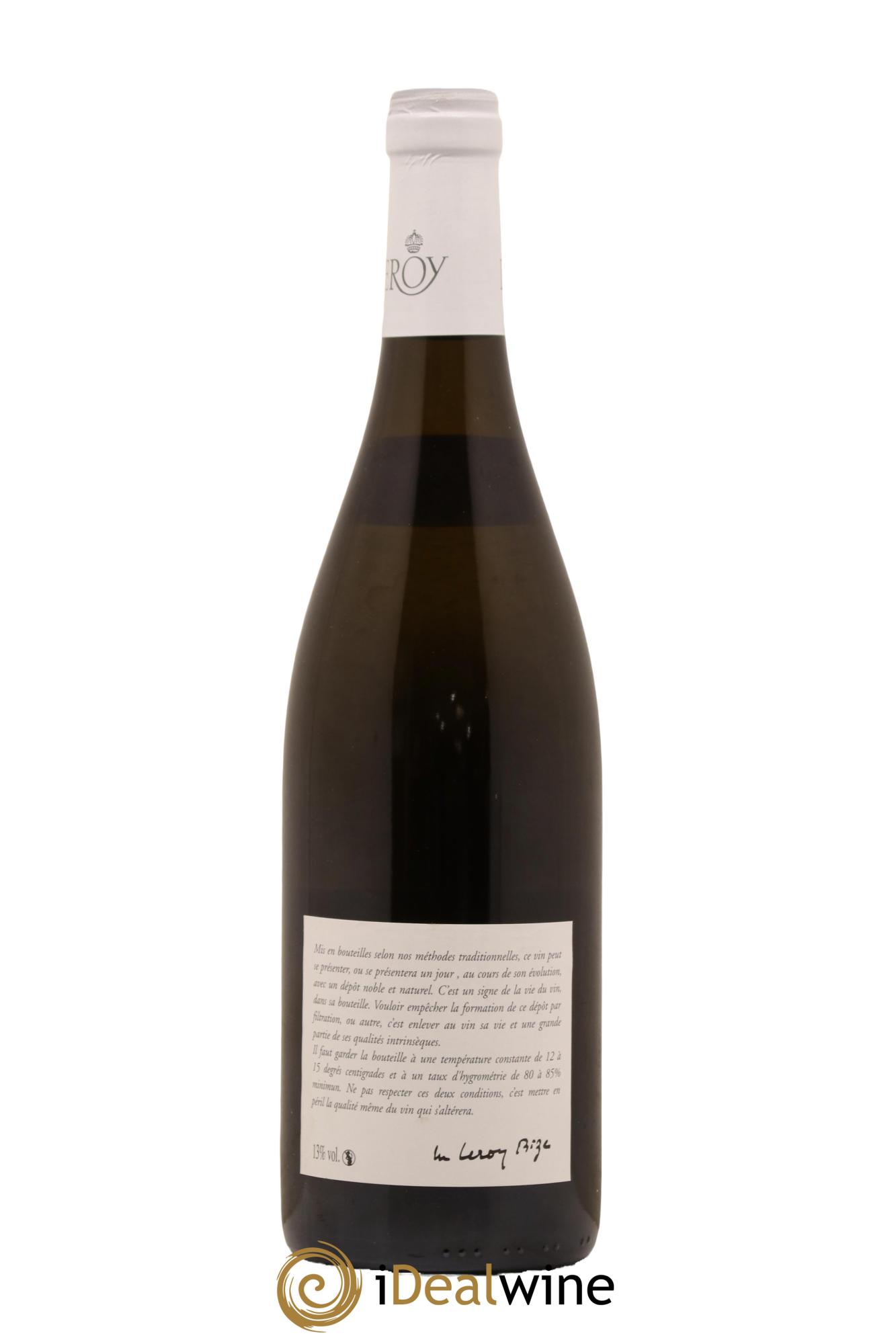 Meursault 1er Cru Les Genevrières Leroy SA 2018 - Lot de 1 bouteille - 1