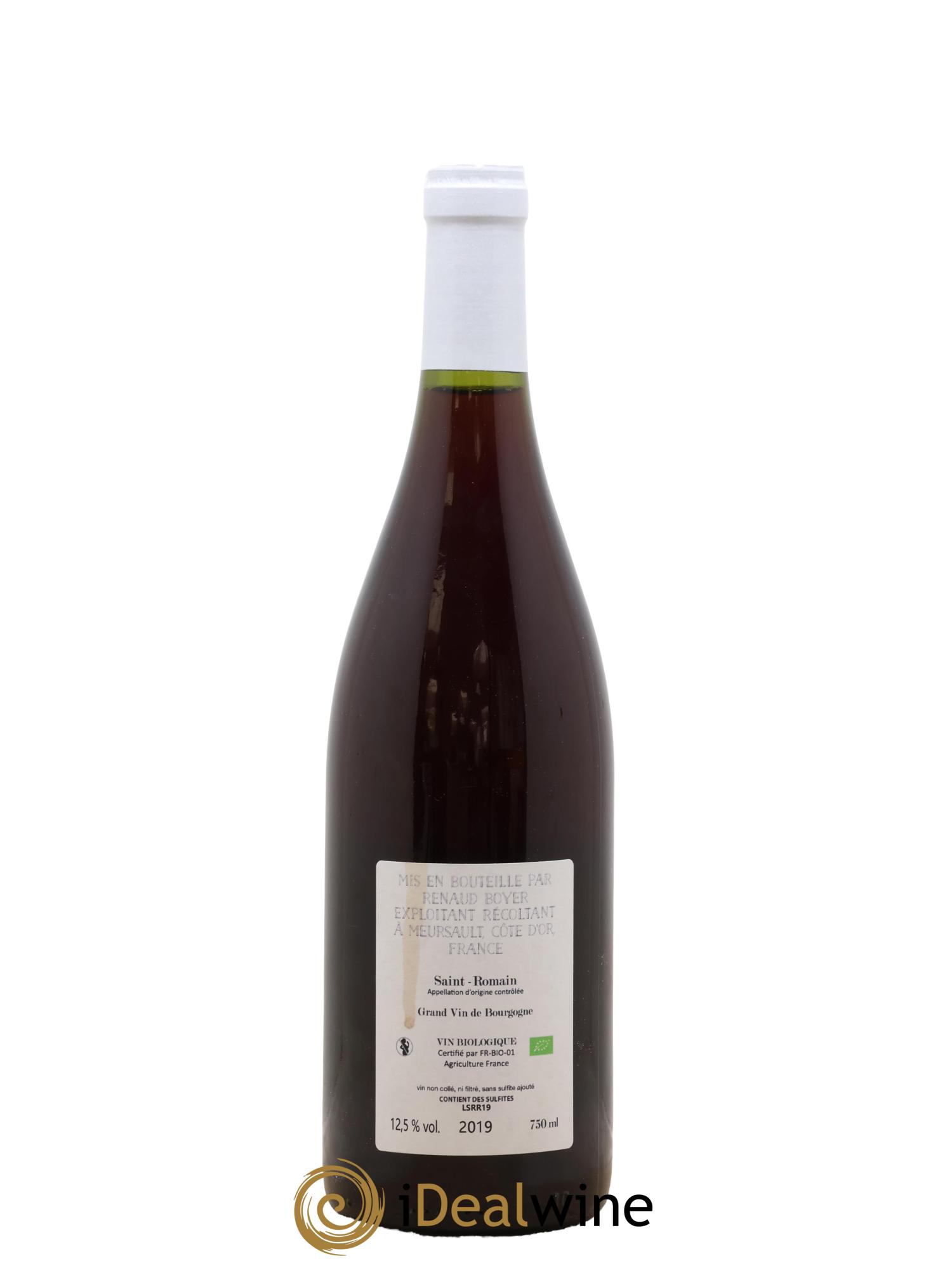 Saint-Romain Renaud Boyer 2019 - Lot of 1 bottle - 1
