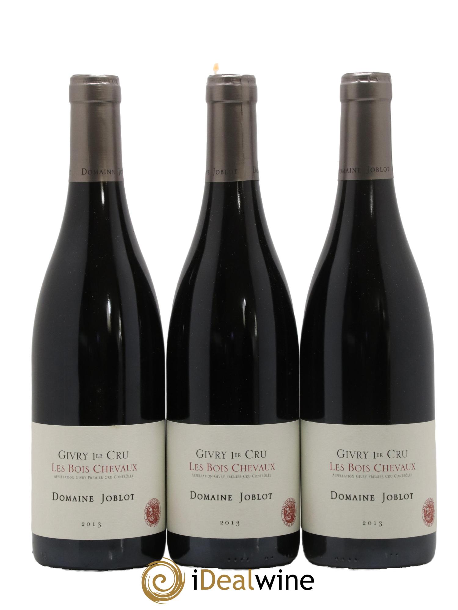 Givry 1er Cru Les Bois Chevaux Joblot (Domaine) 2013 - Lot de 3 bouteilles - 0