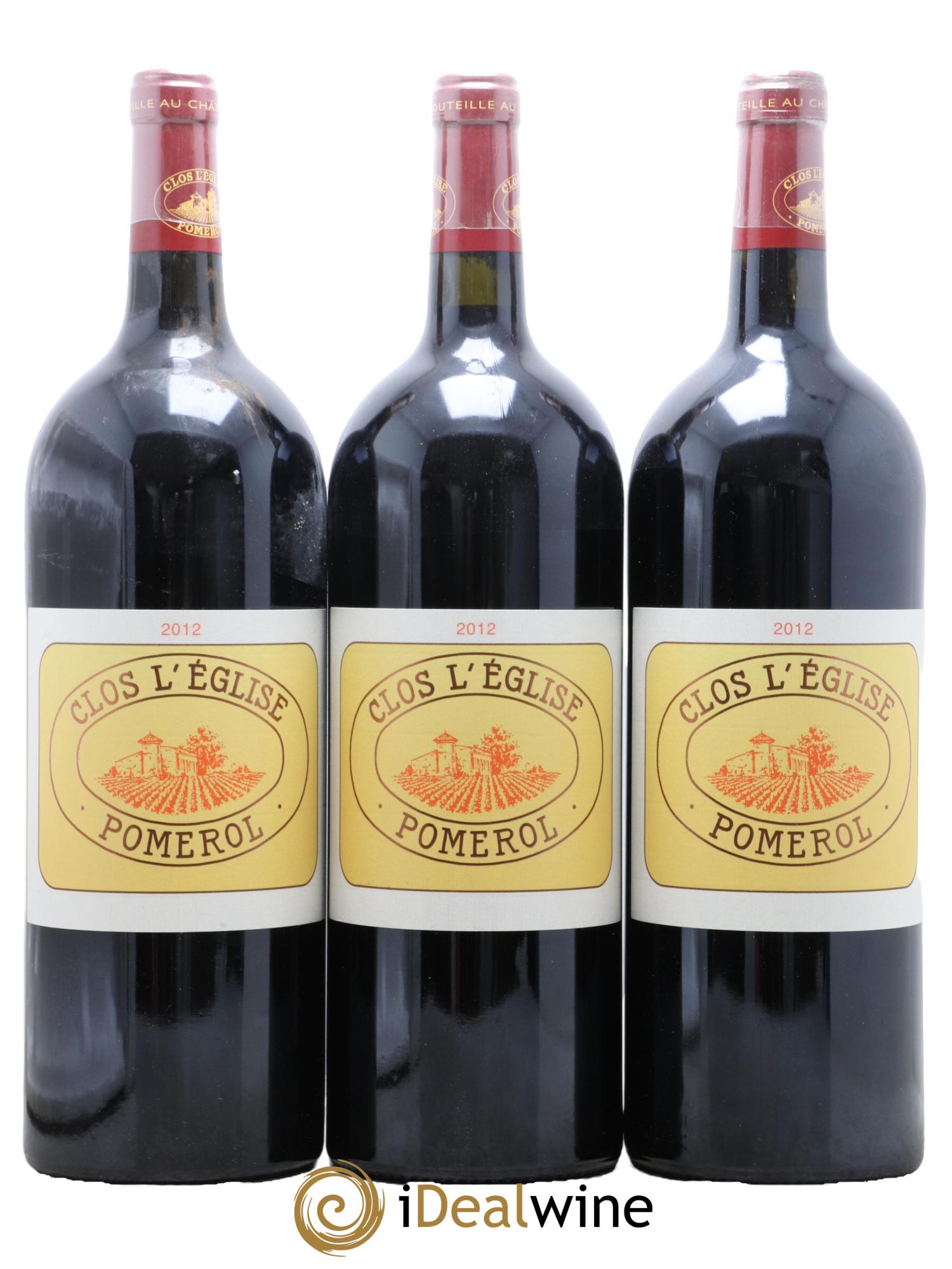 Clos l'Eglise 2012 - Lot de 3 magnums - 0