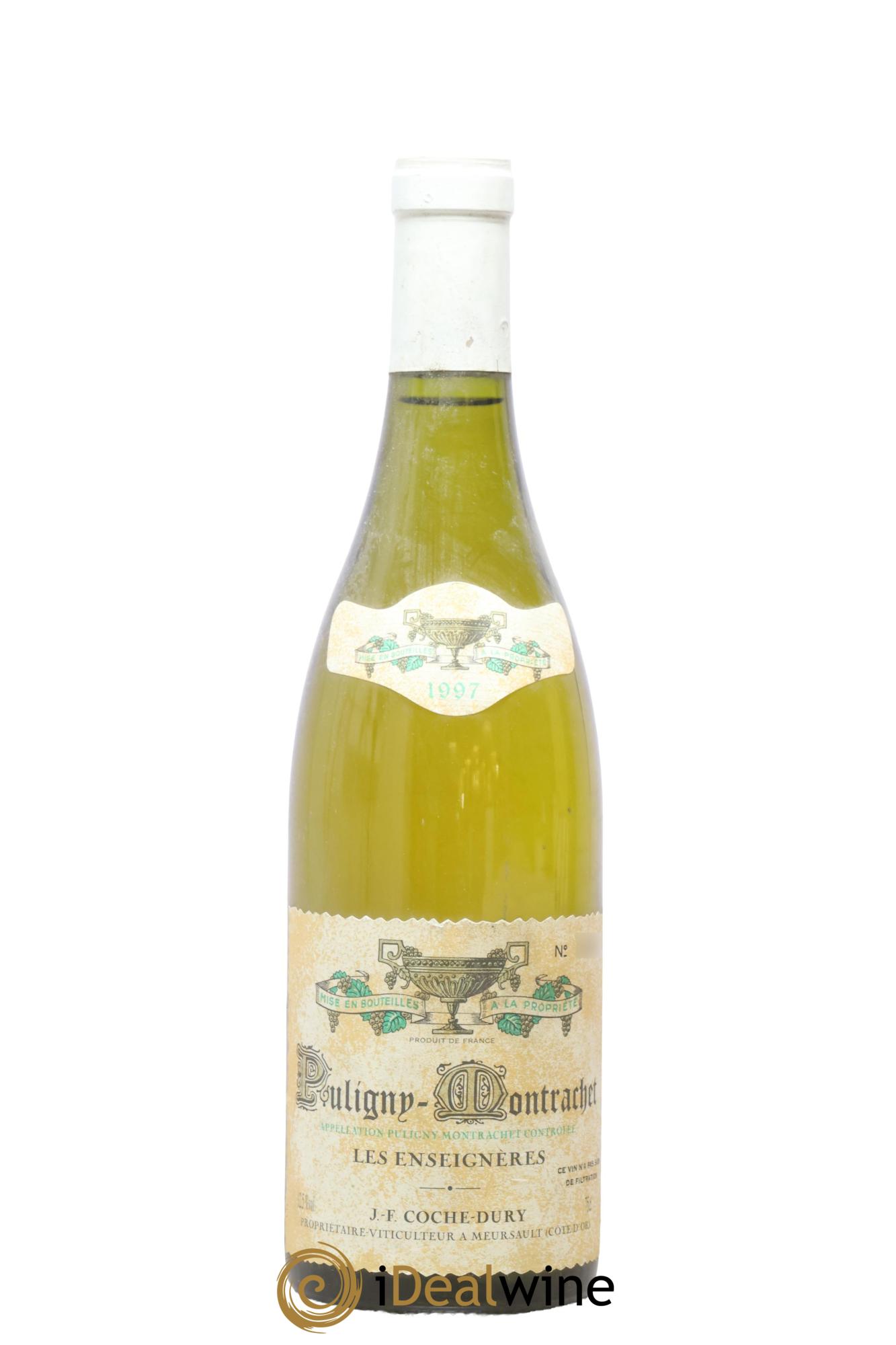 Puligny-Montrachet Les Enseignères Coche Dury (Domaine) 1997 - Posten von 1 Flasche - 0