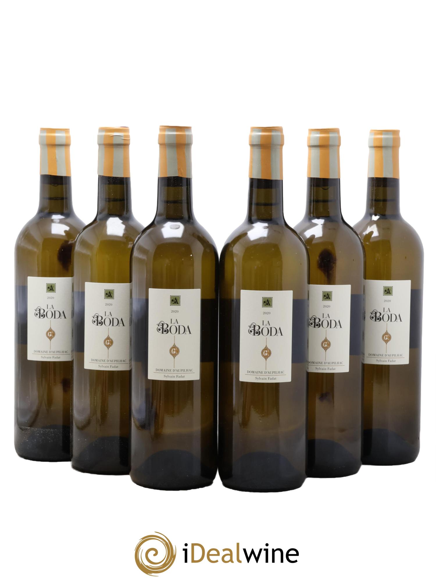 Languedoc Domaine d'Aupilhac La Boda Sylvain Fadat 2020 - Lot de 6 bouteilles - 0