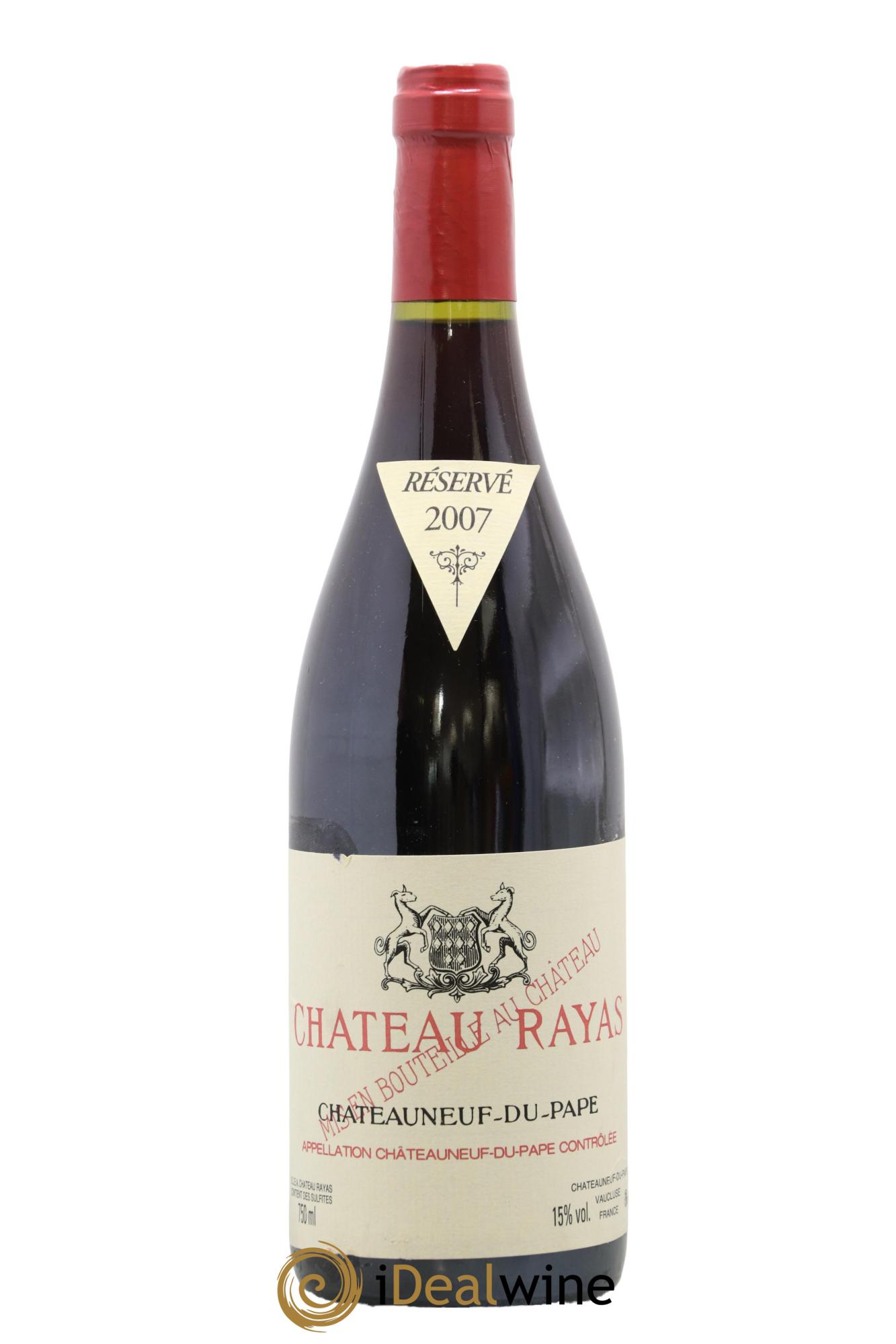 Châteauneuf-du-Pape Château Rayas Emmanuel Reynaud 2007 - Lot of 1 bottle - 0