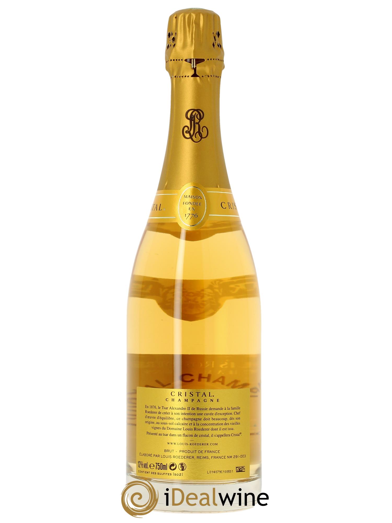 Cristal Louis Roederer 2009 - Lot de 1 bouteille - 2