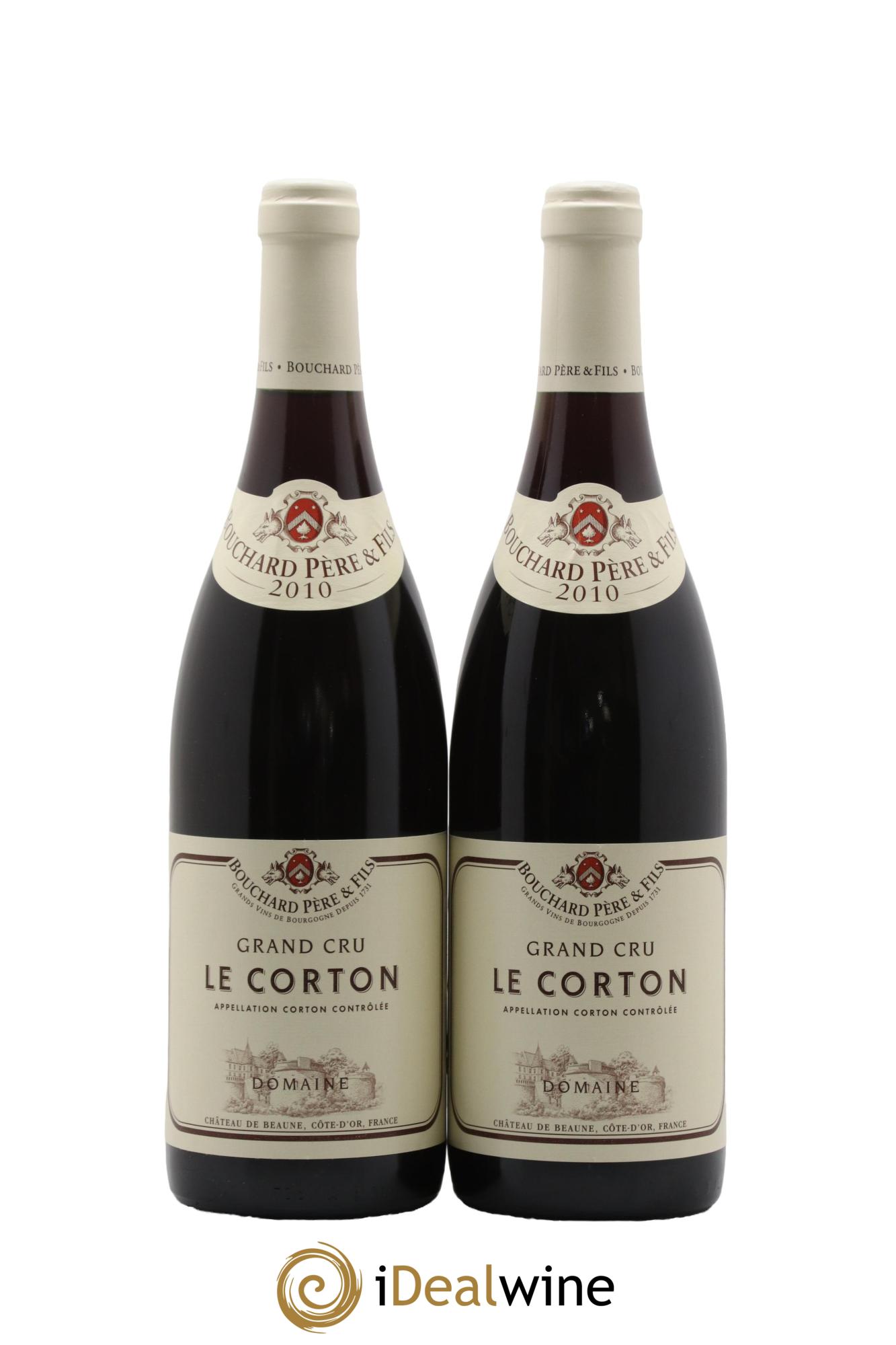 Corton Grand Cru Le Corton Bouchard Père & Fils 2010 - Lotto di 2 bottiglie - 0