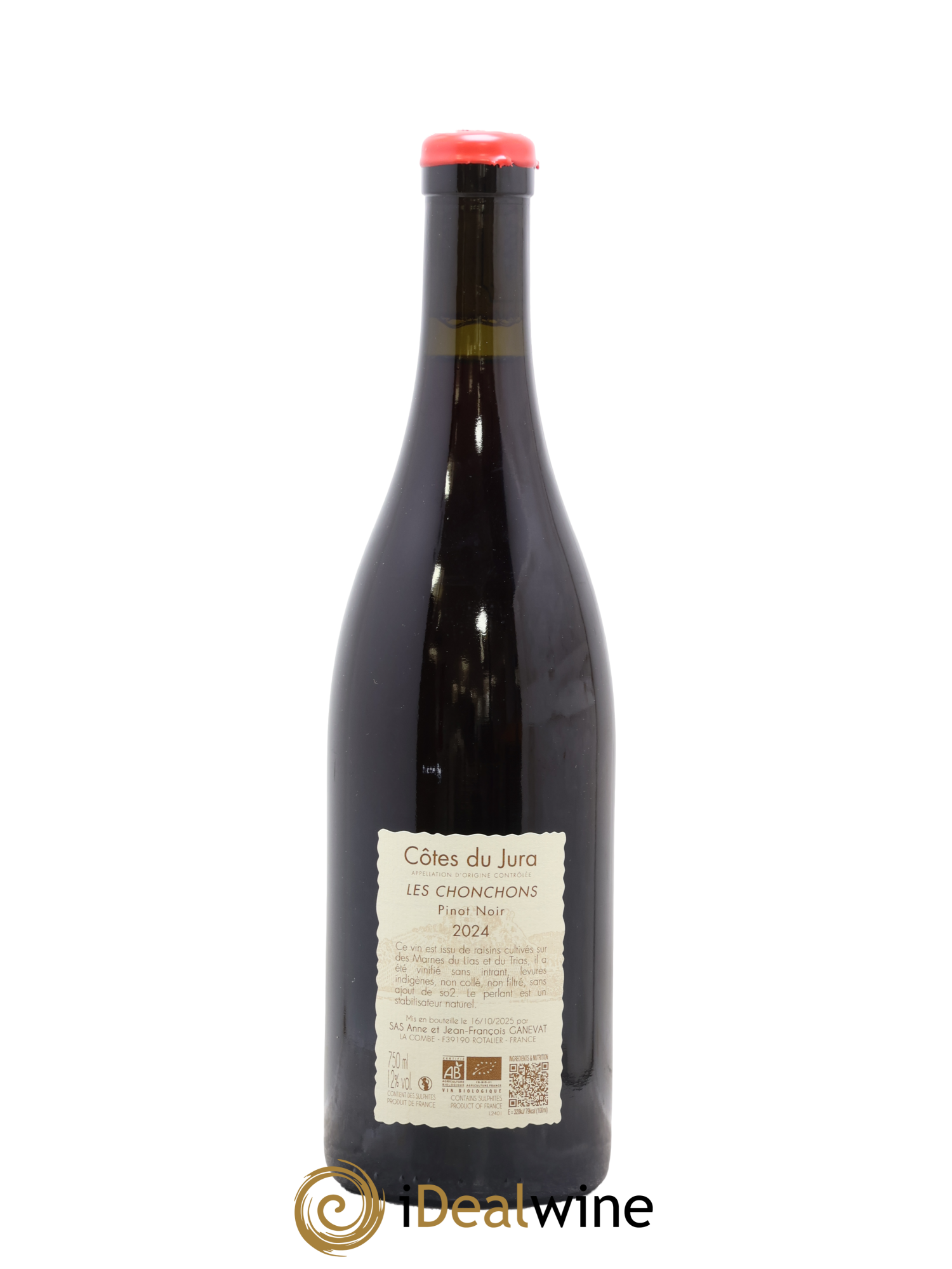 Côtes du Jura Les Chonchons Anne et Jean François Ganevat 2024 - Lot of 1 bottle - 1