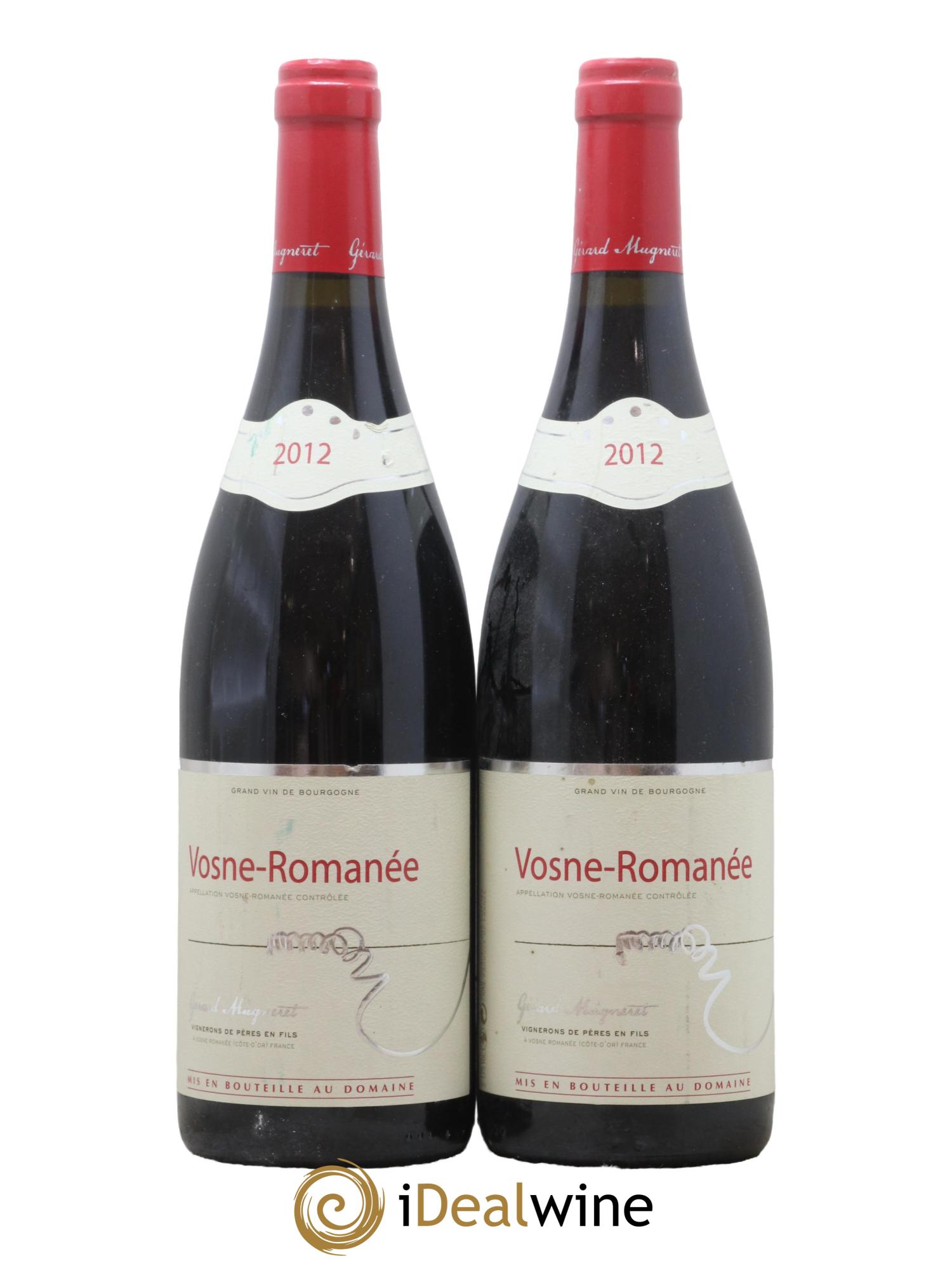 Vosne-Romanée Gérard Mugneret 2012 - Lot de 2 bouteilles - 0