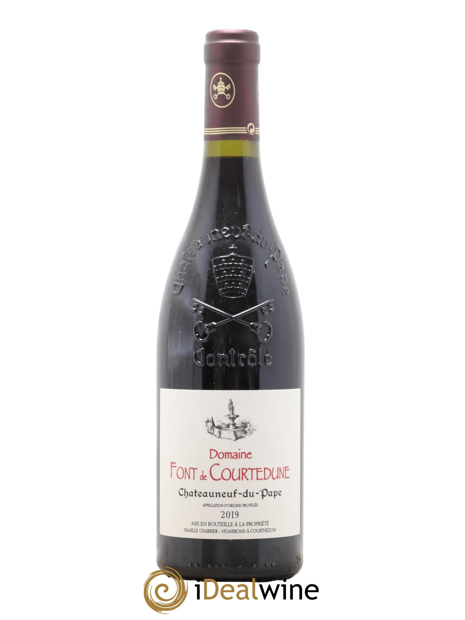 Châteauneuf-du-Pape Domaine Font de Courtedune 2019 - Lot de 1 bouteille - 0
