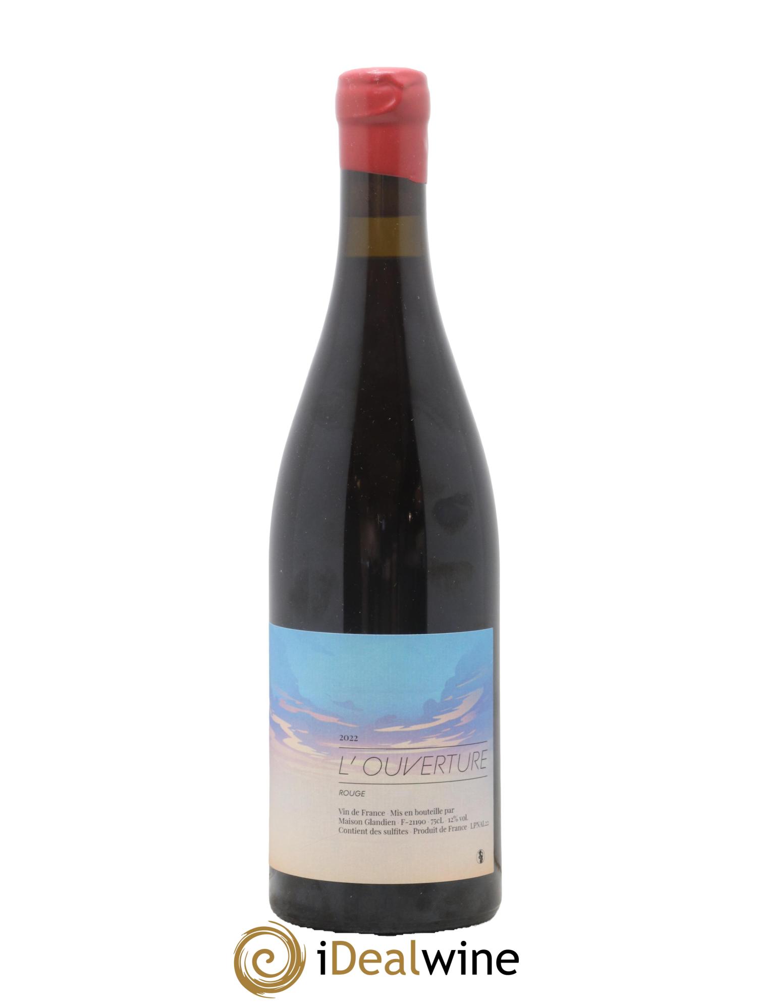 Vin de France L'Ouverture Maison Glandien 2022 - Lot de 1 bouteille - 0