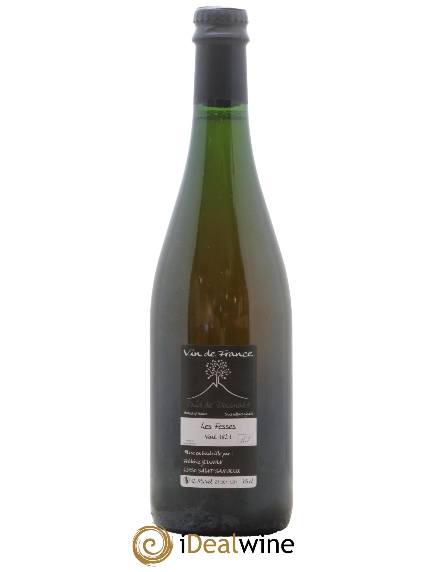 Vin de France Les Fesses Vignoble de l'Arbre Blanc 2018 - Lot de 1 bouteille - 1