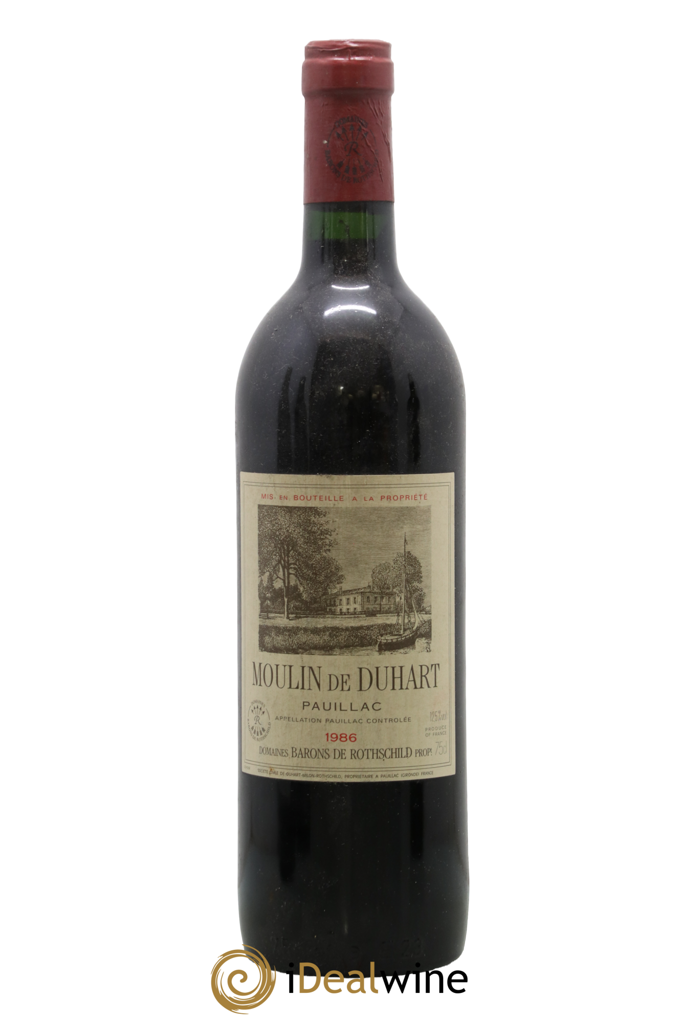 Moulin de Duhart Second Vin 1986 - Lot de 1 bouteille - 0