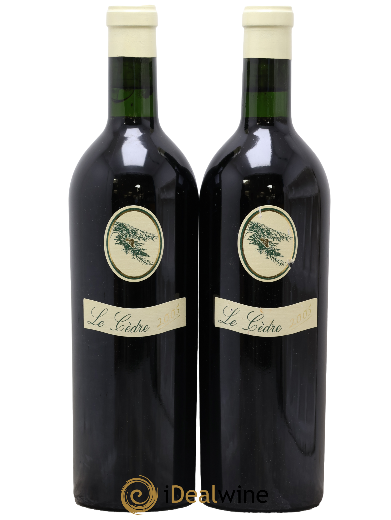 Cahors Château du Cèdre Pascal et Jean-Marc Verhaeghe 2005 - Lot of 2 bottles - 0