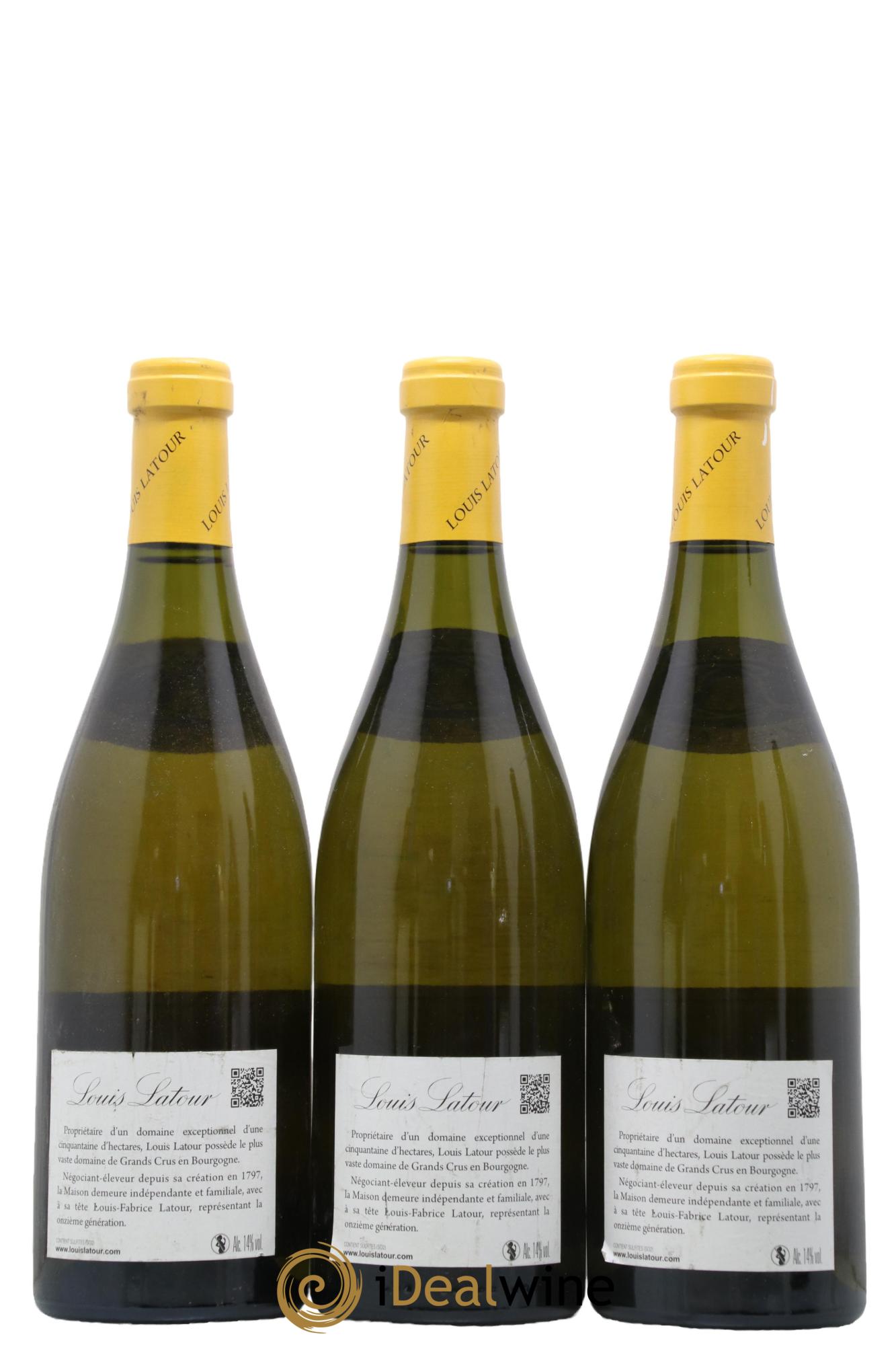 Chevalier-Montrachet Grand Cru Les Demoiselles Louis Latour 2013 - Lot de 3 bouteilles - 1