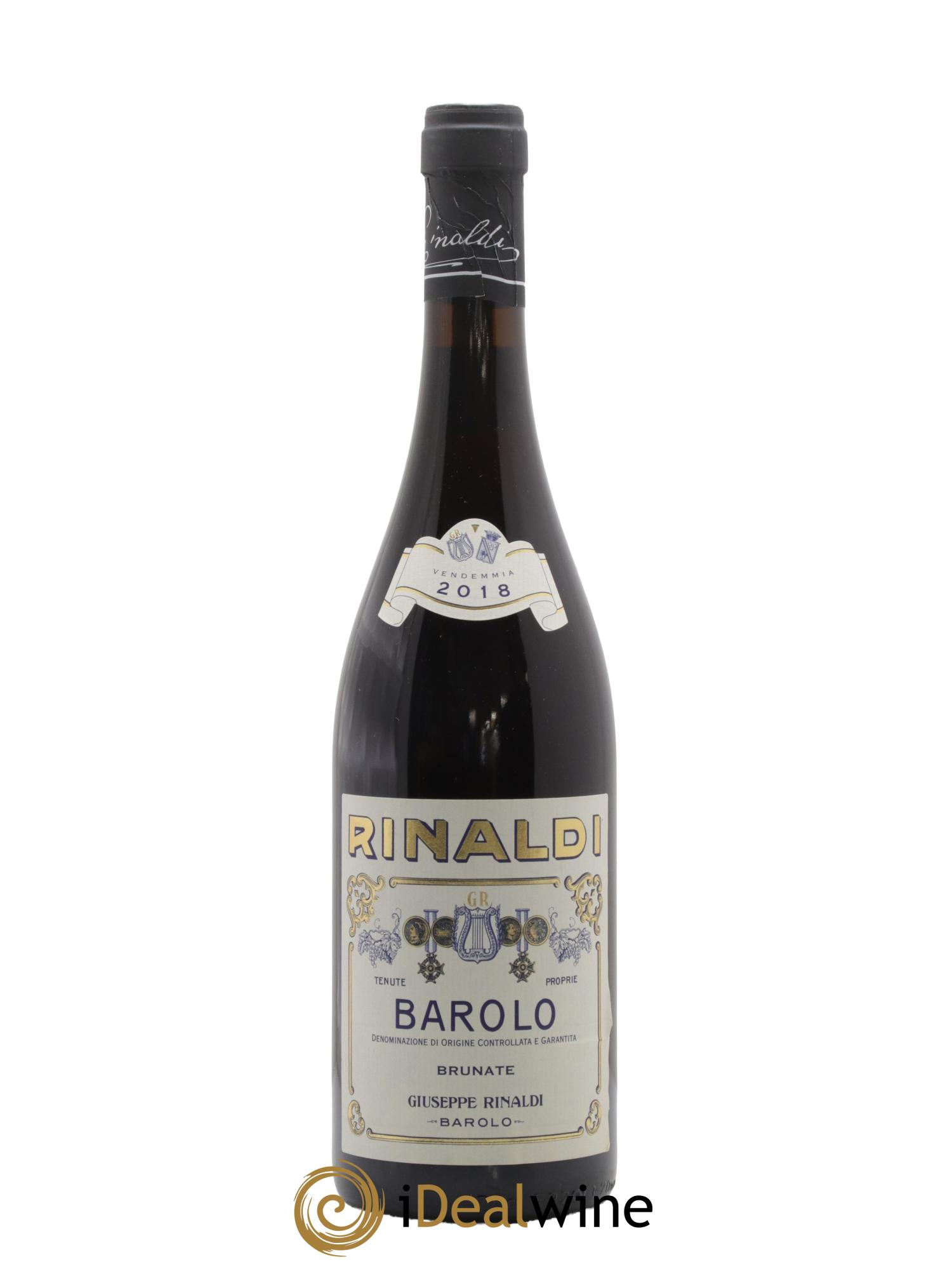 Barolo DOCG Brunate Giuseppe Rinaldi 2018 - Lotto di 1 bottiglia - 0