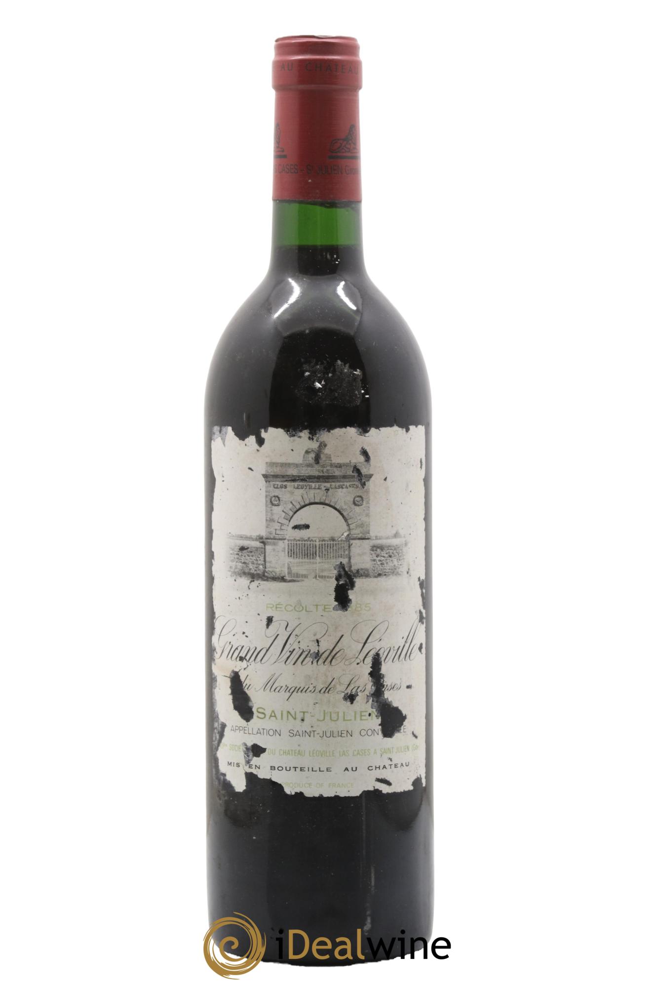 Château Léoville Las Cases 2ème Grand Cru Classé 1985 - Lotto di 1 bottiglia - 0