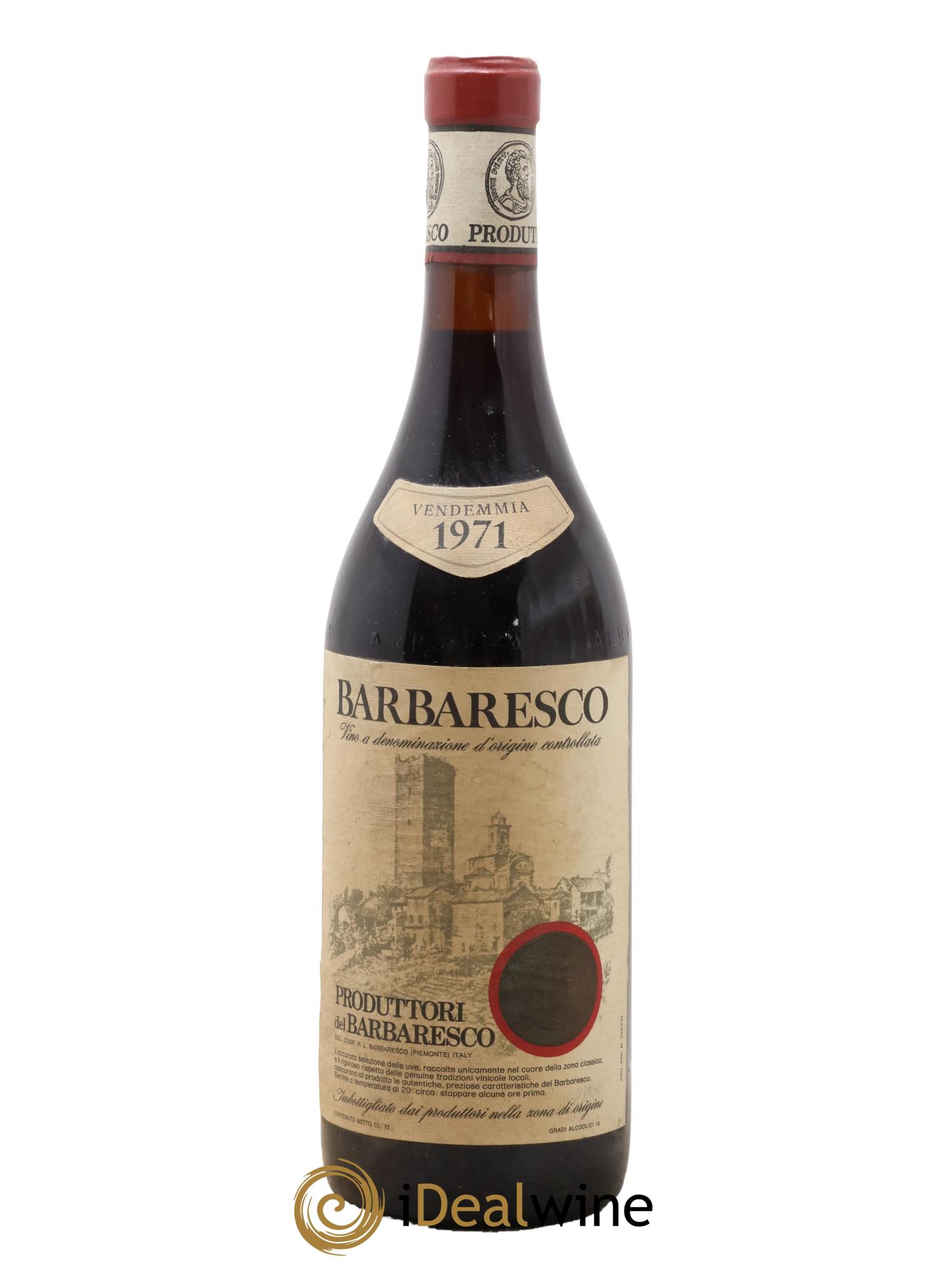 Barbaresco DOCG Produttori del Barbaresco 1971 - Lot de 1 bouteille - 0