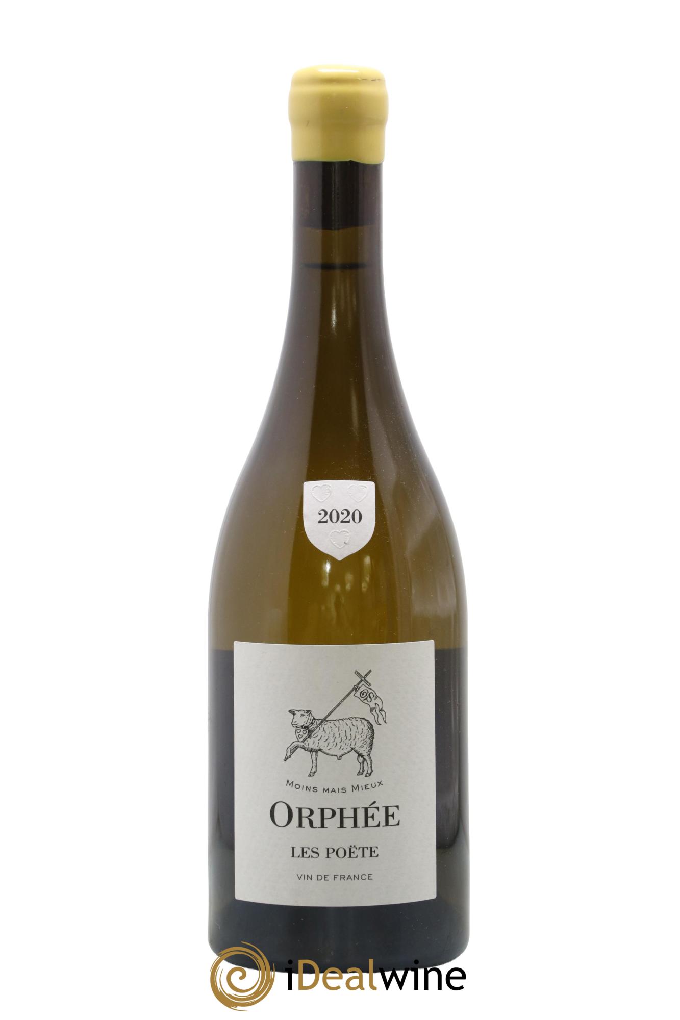 Vin de France (anciennement Reuilly) Orphée Les Poëte 2020 - Lot de 1 bouteille - 0