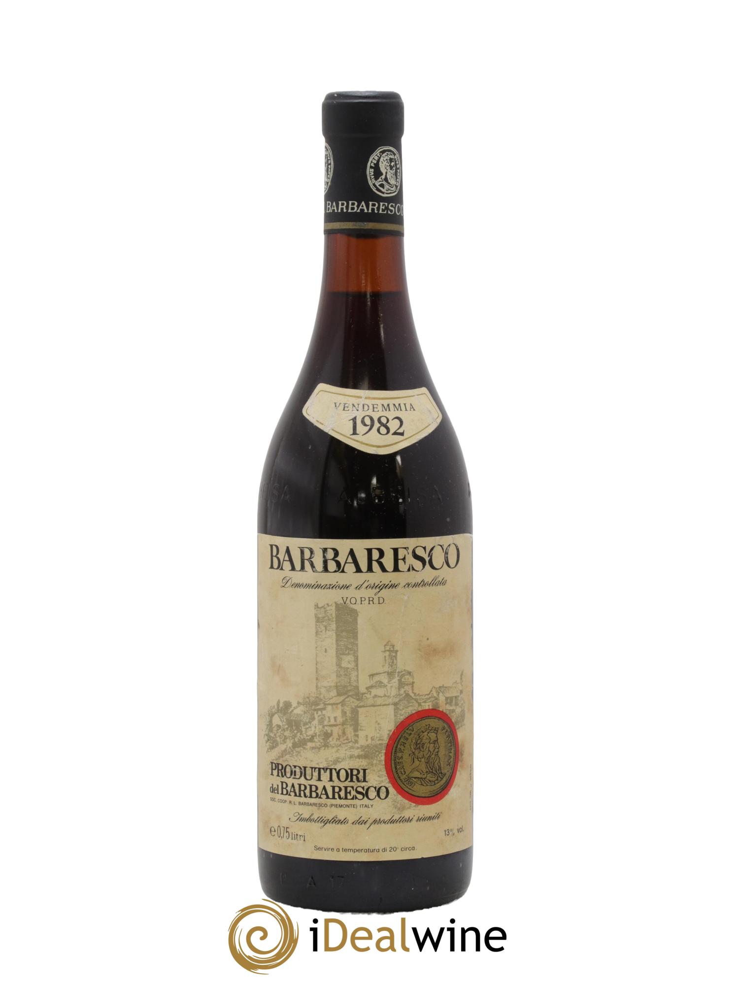 Barbaresco DOCG Produttori del Barbaresco 1982 - Lot de 1 bouteille - 0