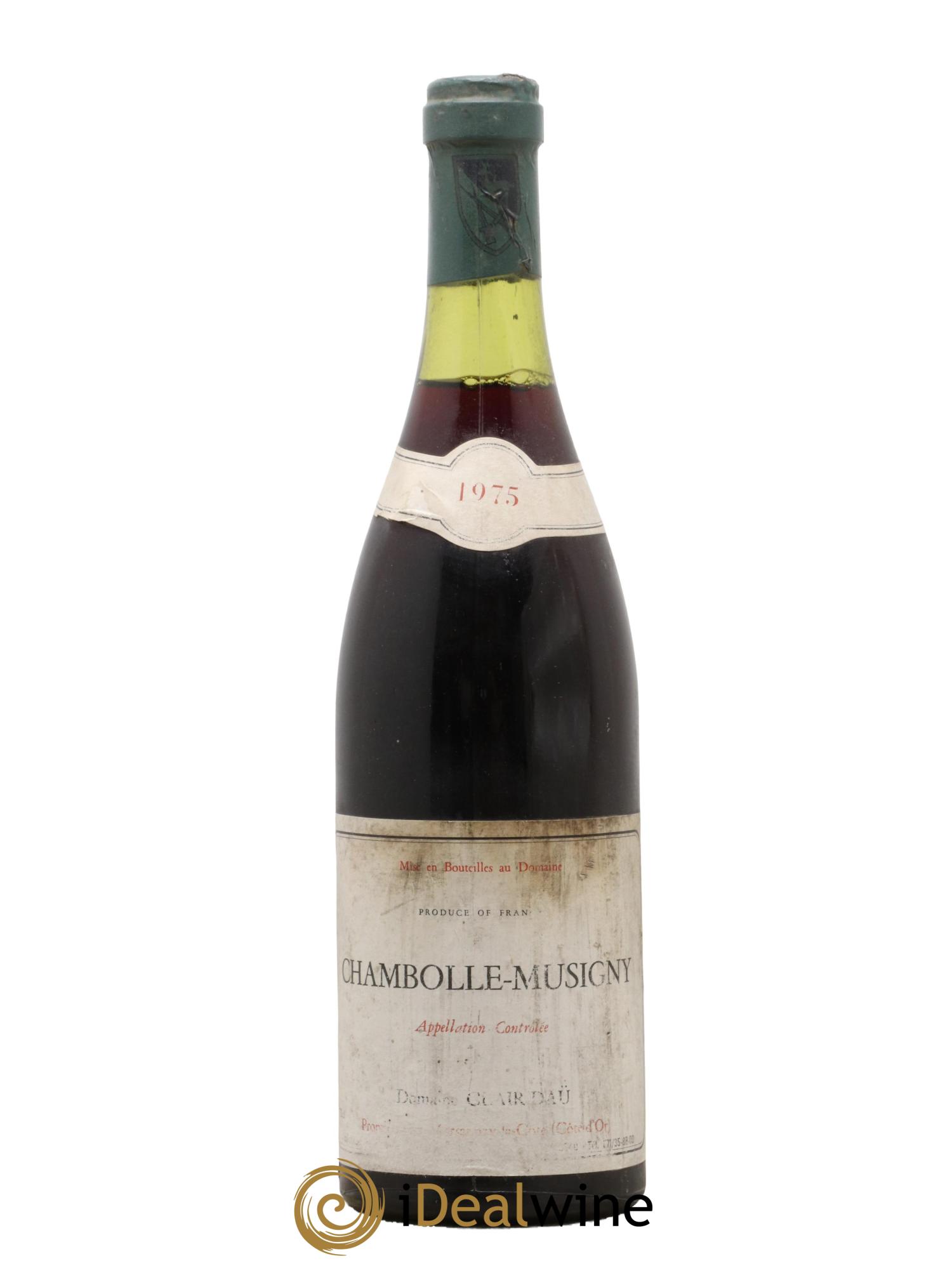 Chambolle-Musigny Clair Daü 1975 - Lot de 1 bouteille - 0