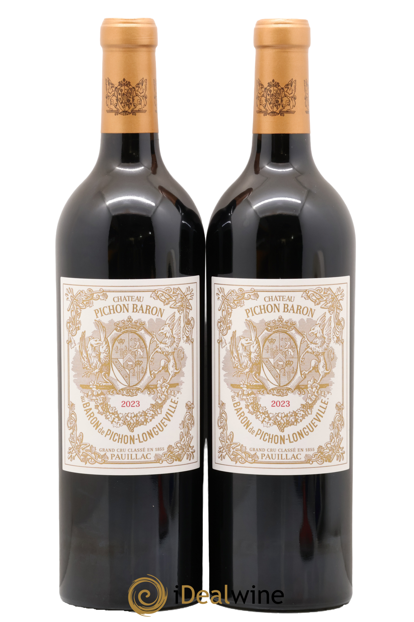 Pichon Longueville Baron 2ème Grand Cru Classé 2023 - Posten von 2 Flaschen - 0
