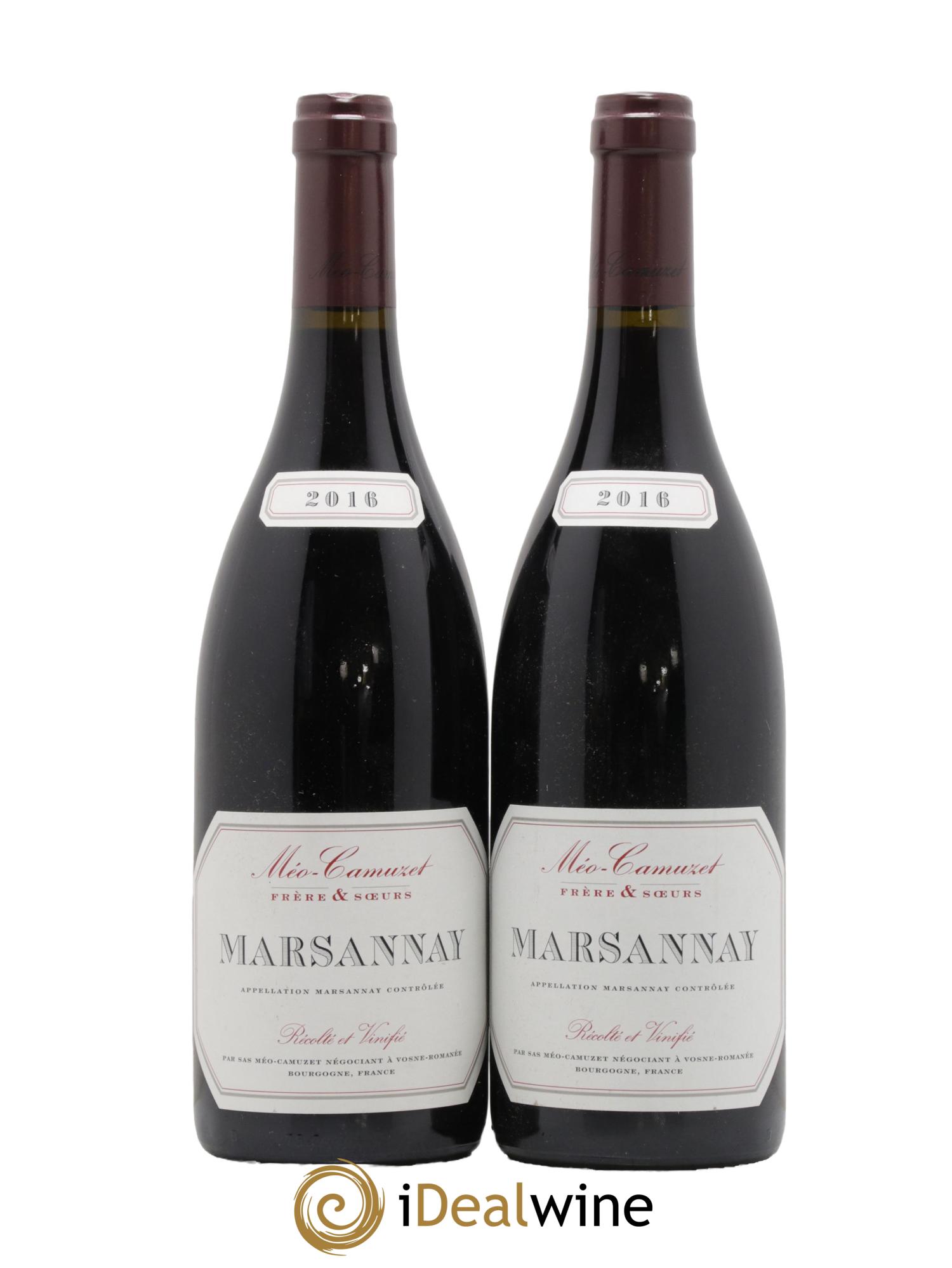 Marsannay Méo-Camuzet (Frère & Soeurs) 2016 - Lot de 2 bouteilles - 0