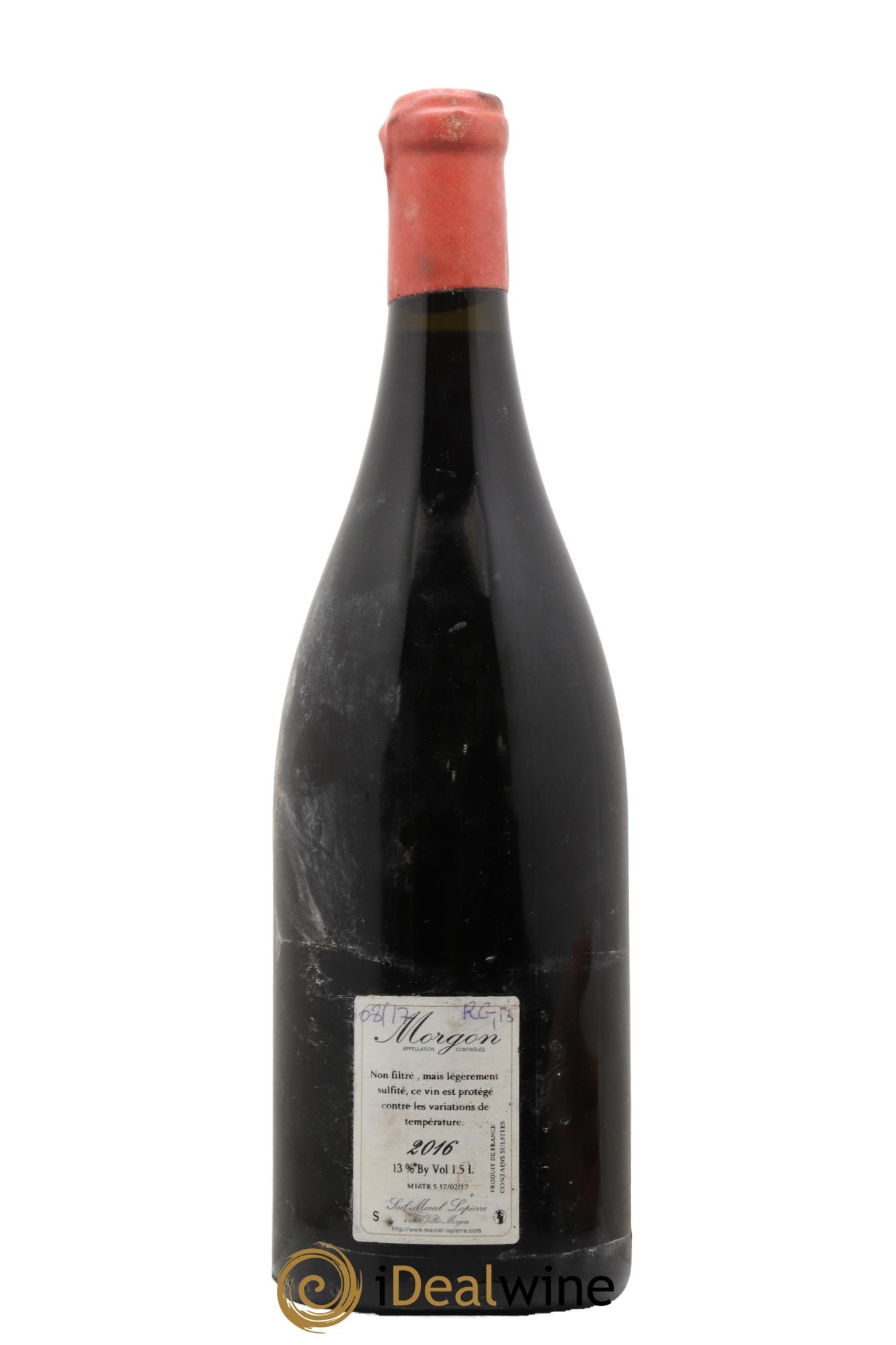 Morgon Marcel Lapierre (Domaine) 2016 - Lot de 1 magnum - 1