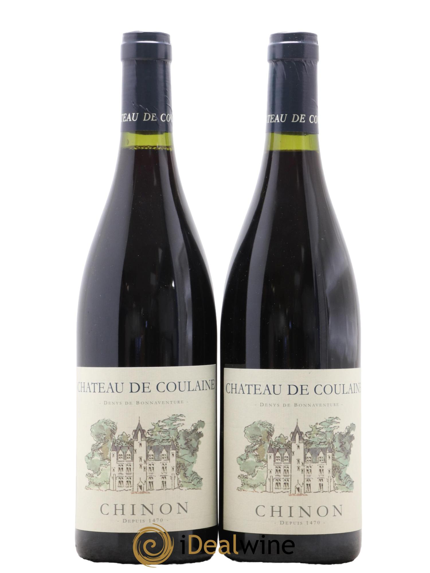 Chinon Château de Coulaine 2021 - Lot de 2 bouteilles - 0