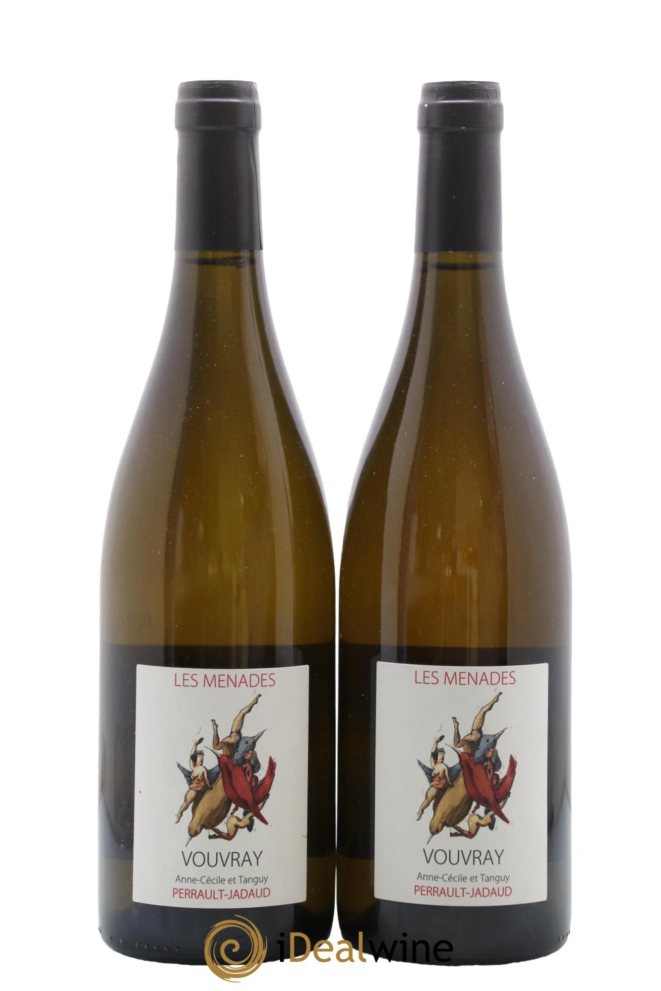 Vouvray Les Ménades Domaine Perrault Jadaud 2018 - Lotto di 2 bottiglie - 0