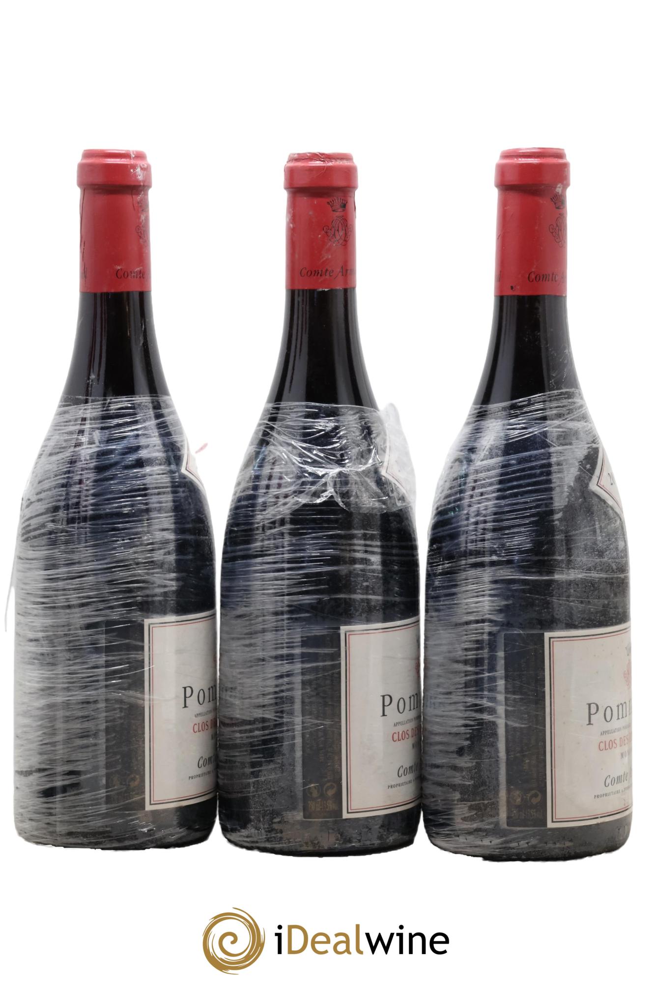 Pommard 1er Cru Clos des Epeneaux Comte Armand 2010 - Lot de 3 bouteilles - 1