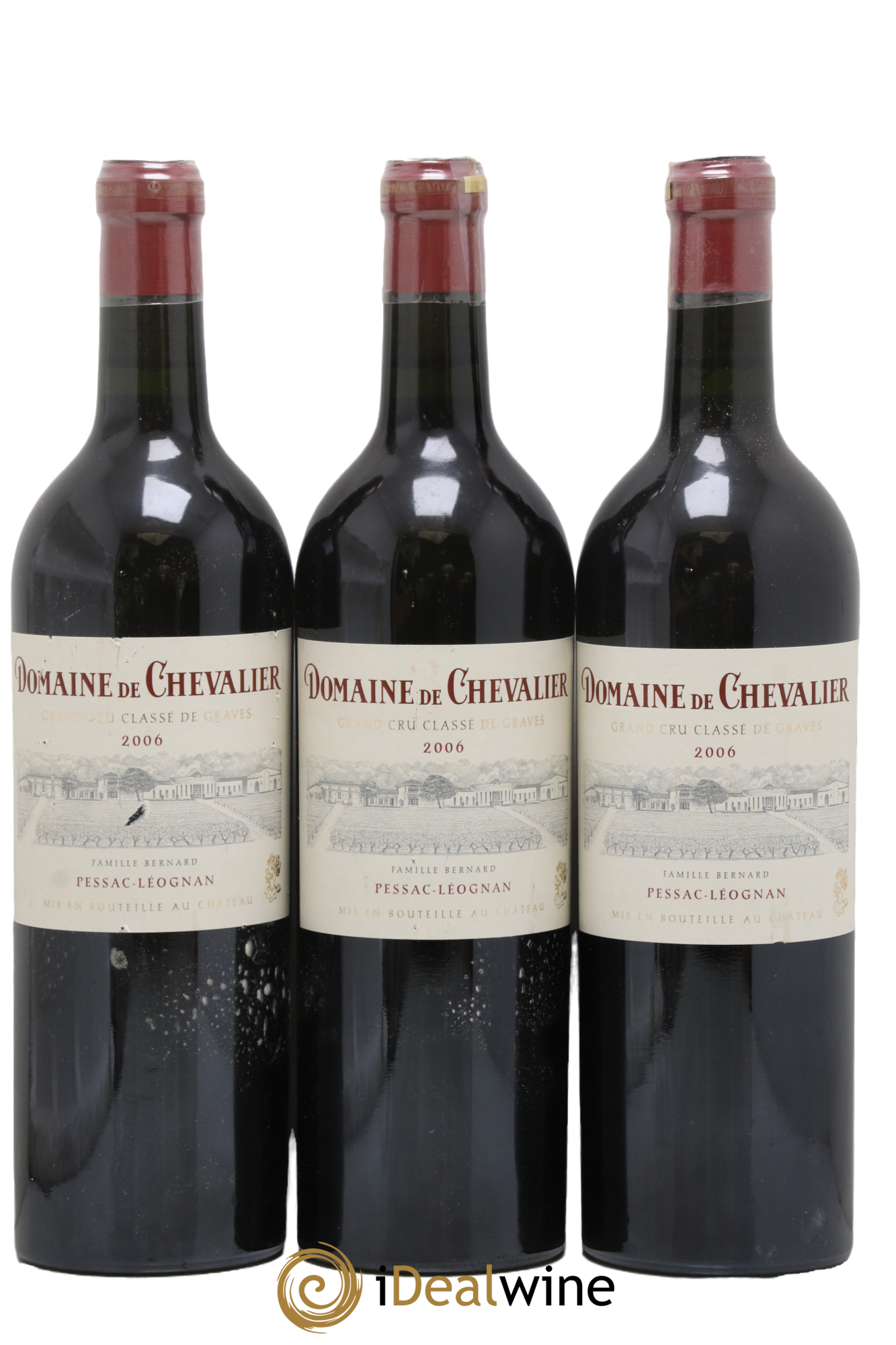 Domaine de Chevalier Cru Classé de Graves 2006 - Lot de 3 bouteilles - 0