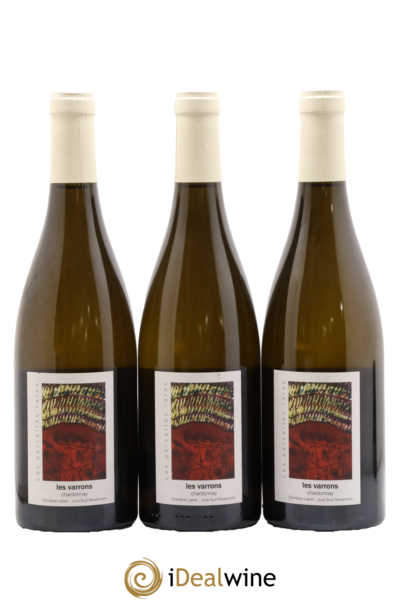 Côtes du Jura Chardonnay Les Varrons Romain - Julien - Charline Labet 2022 - Lot of 3 bottles - 0